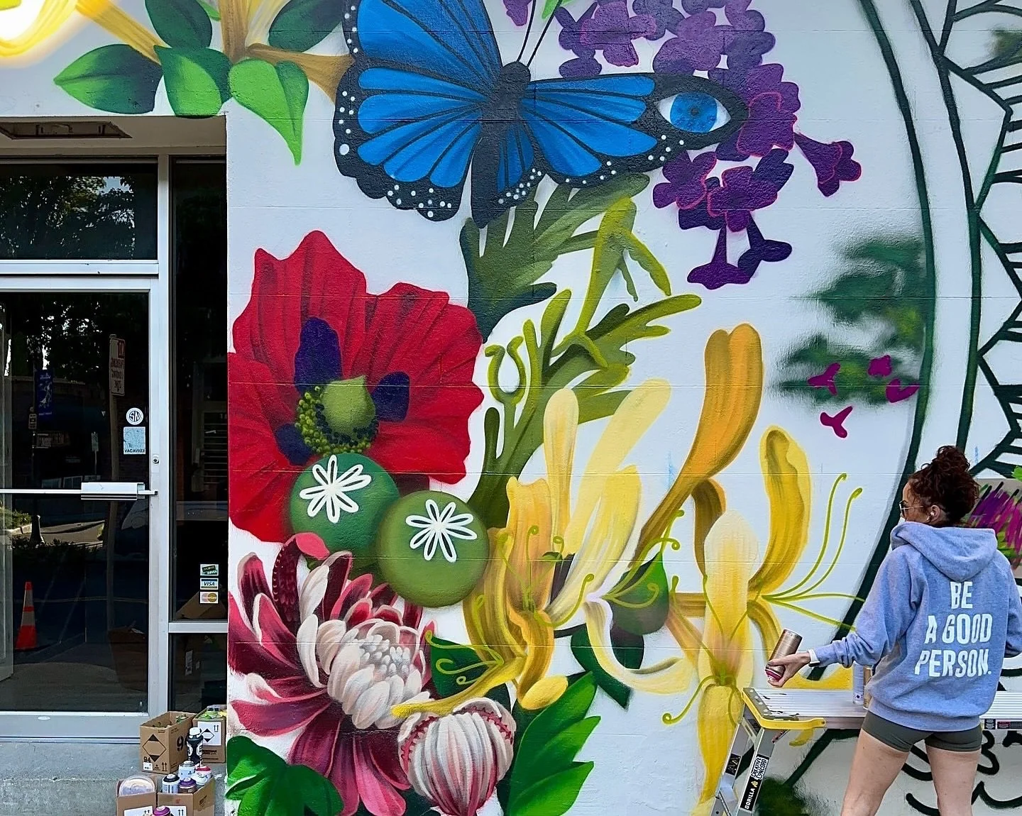 We&rsquo;ll be sharing Kiri&rsquo;s mural along with other Vacaville art soon. Still waiting on one more to wrap up!
👇
Art with hidden imagery courtesy of&bull; @kirileigh7 i-spy. ready. go. 

📍: @rise.and.redemption vacaville, ca

Produced by @loc