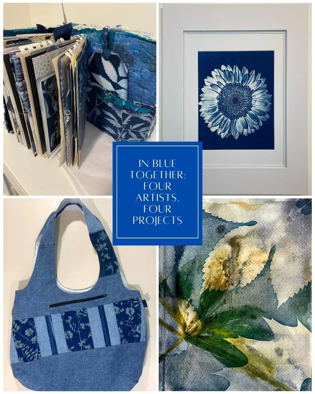 In Blue Together: Four Artists, Four Projects