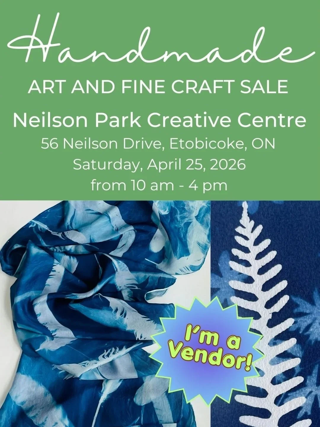Handmade Art &amp; Fine Craft Sale