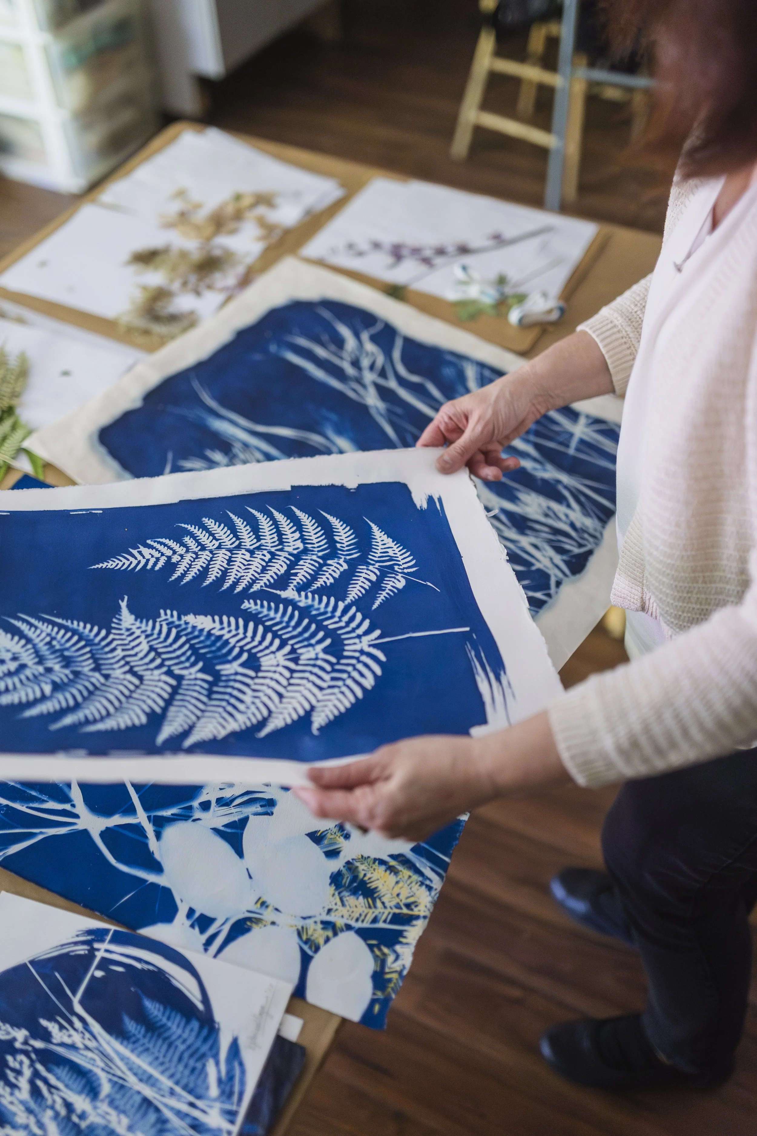 Patricia Vega Cyanotype