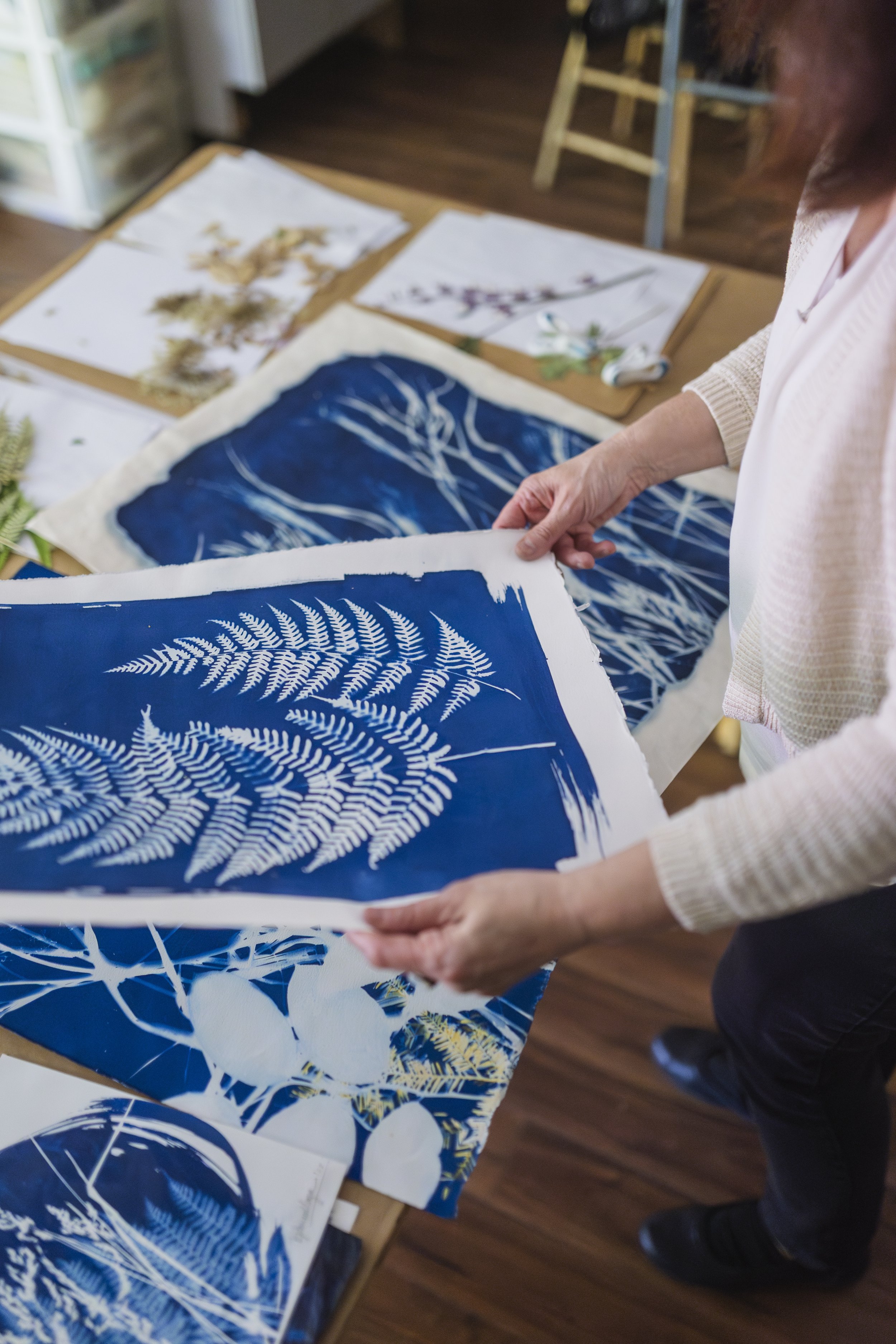 Patricia Vega Cyanotype