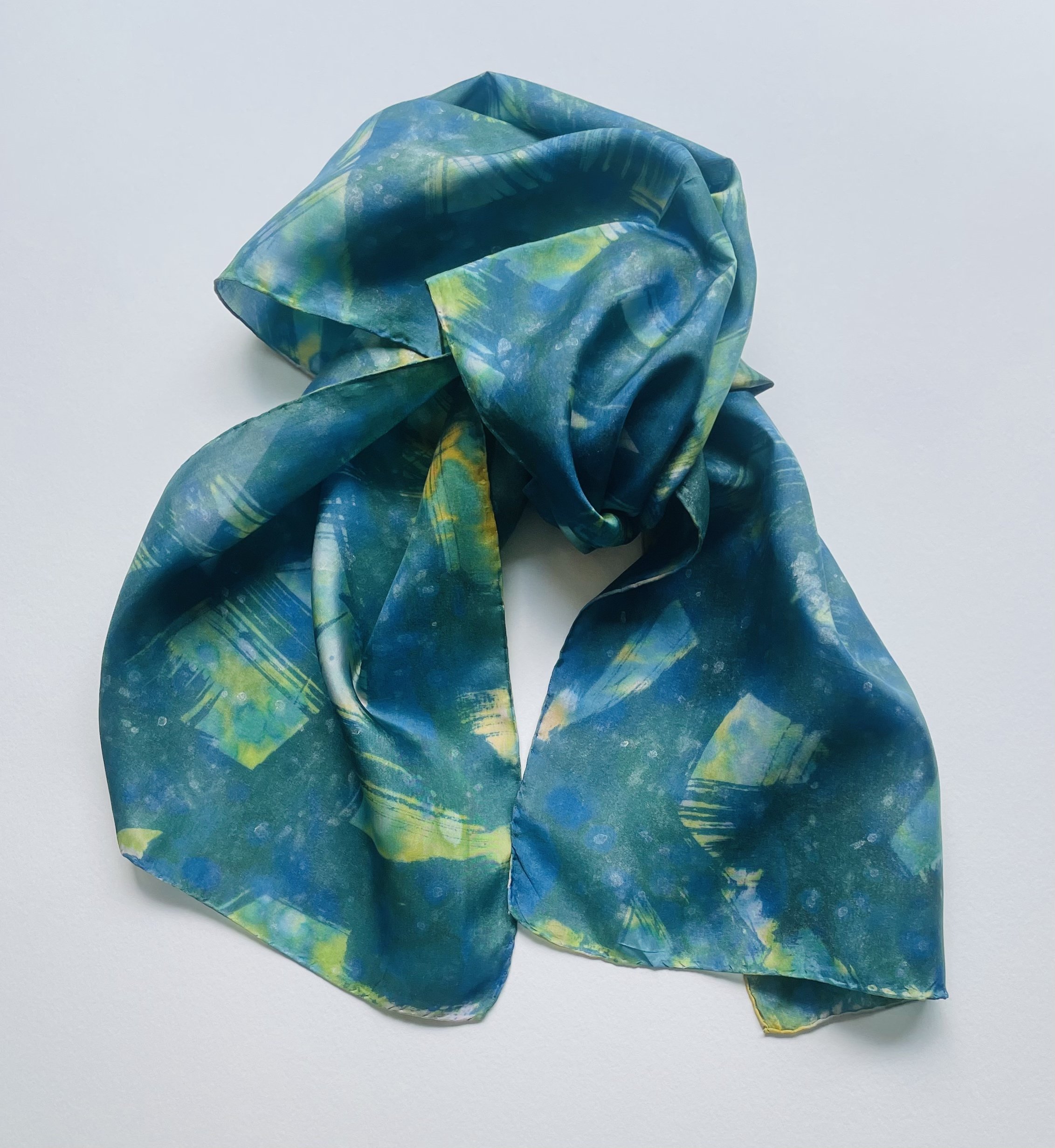 013c abstract with silver and green colour scarf.jpg