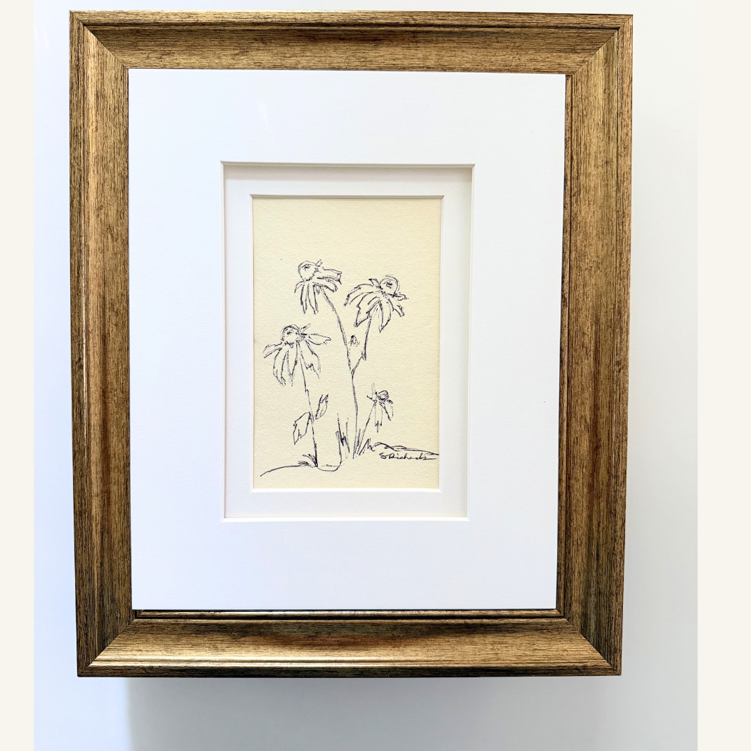 Cone Flower framed.png