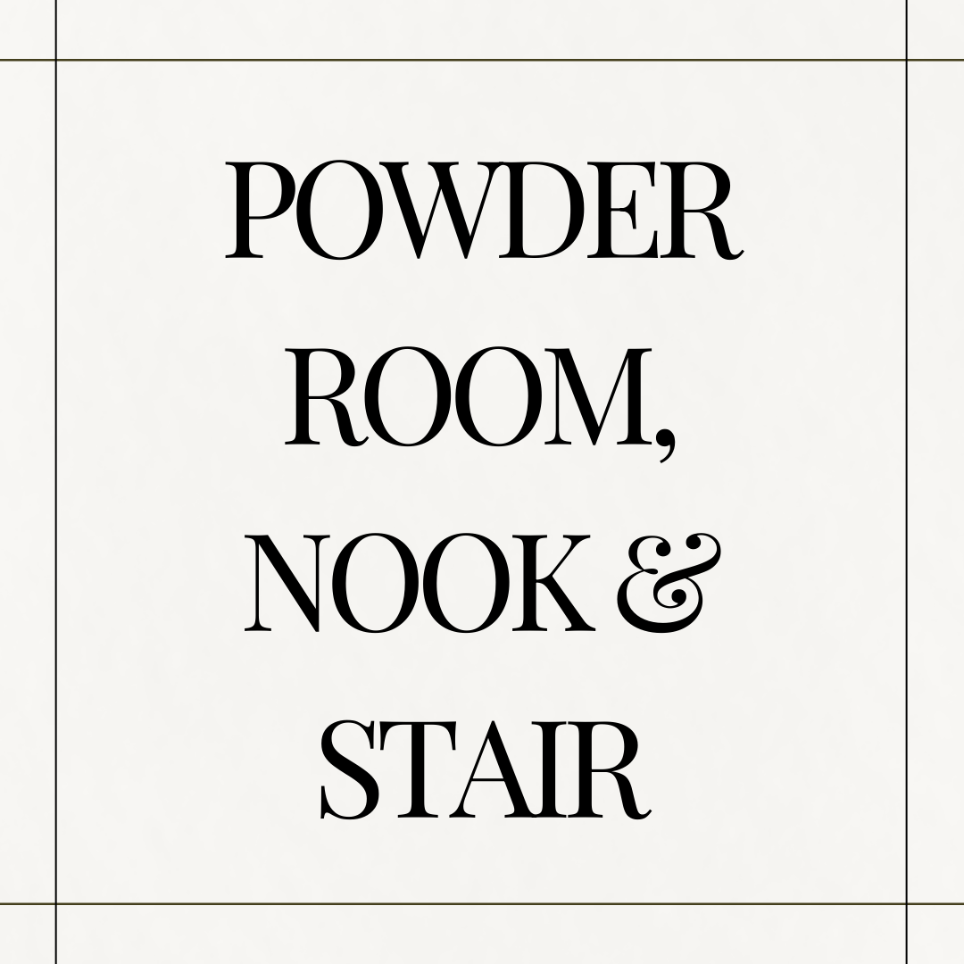Powder Room, Nook & Stair Sourcebook