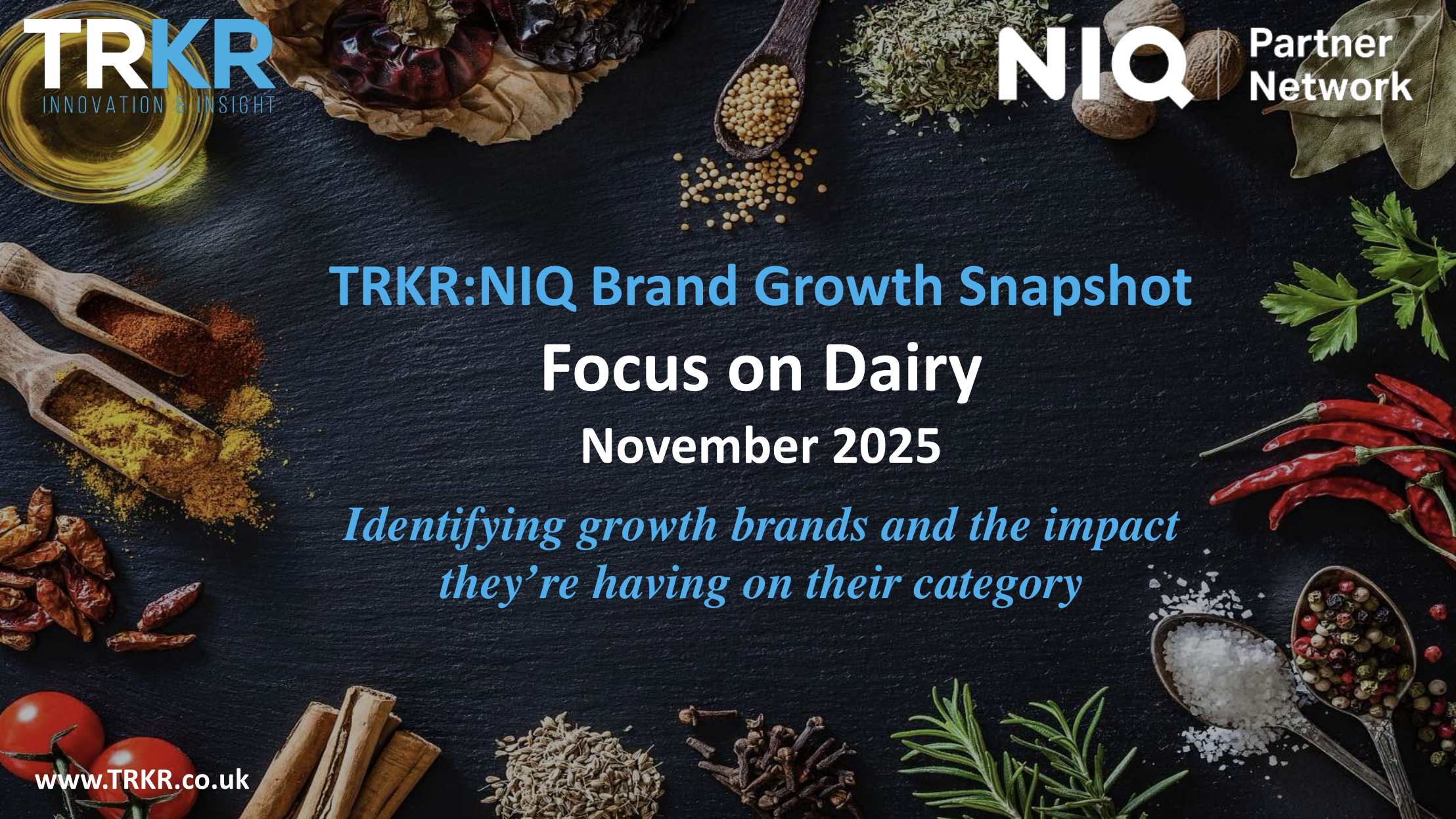 TRKR:NIQ Brand Growth Snapshot.  Dairy, November ‘25