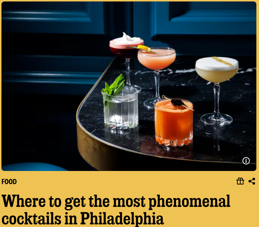 Where to get the most phenomenal cocktails in Philadelphia