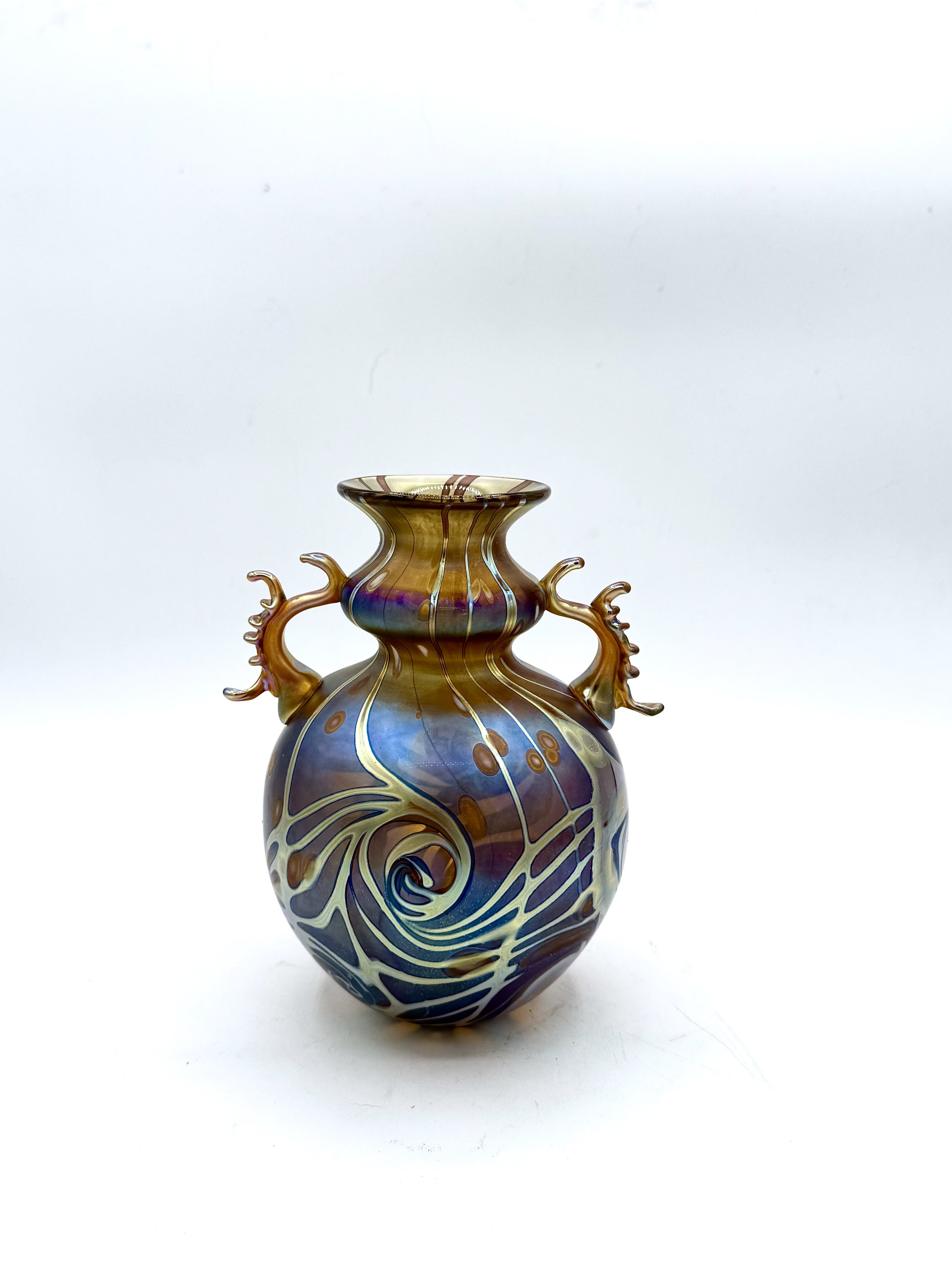 #62- Purple/Gold Vessel