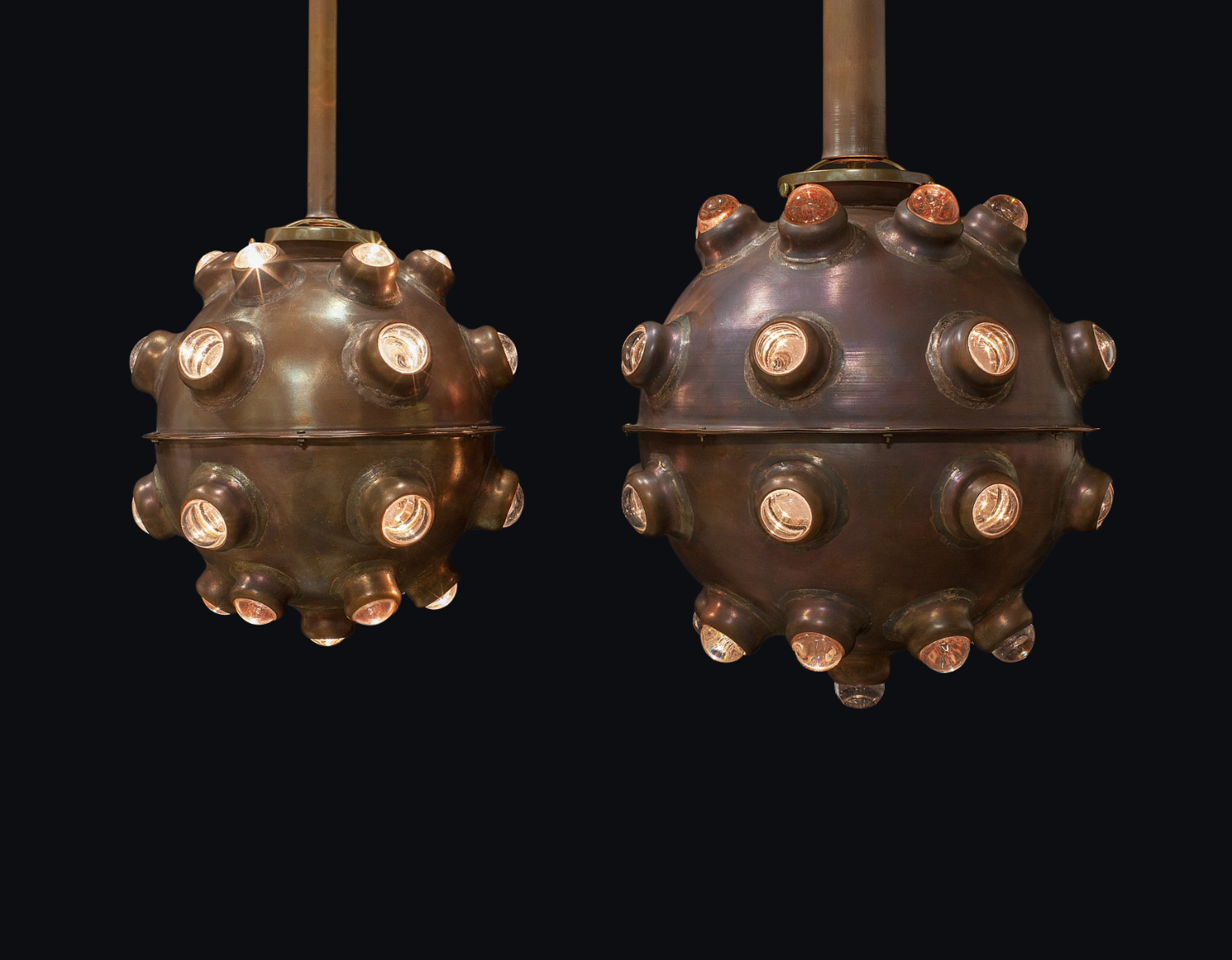 Hanging Harbor Mine Lamps