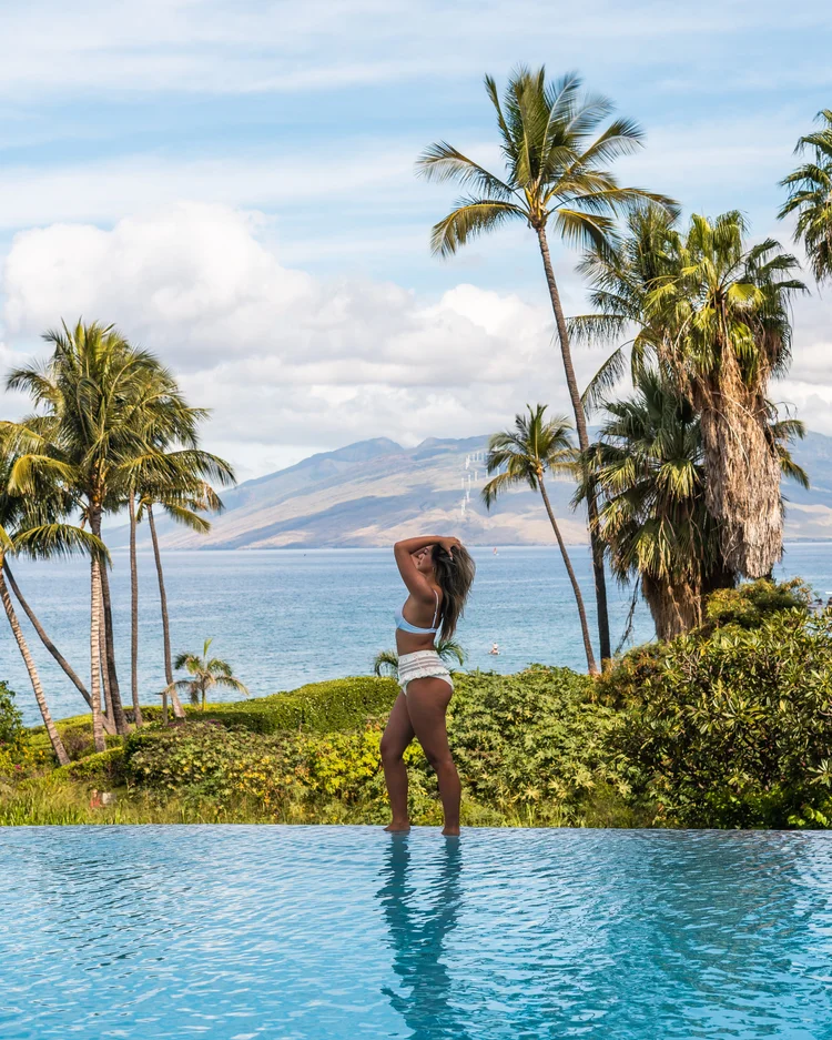 Infinity pool at Wailea Beach Resort, Maui