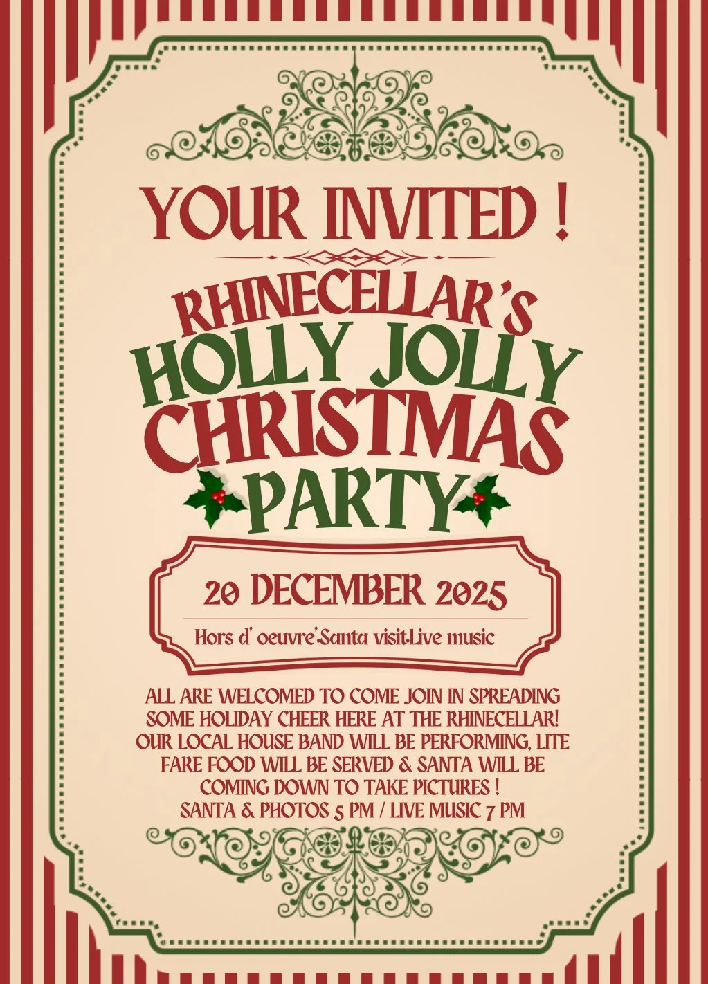 ANNUAL CHRISTMAS PARTY 