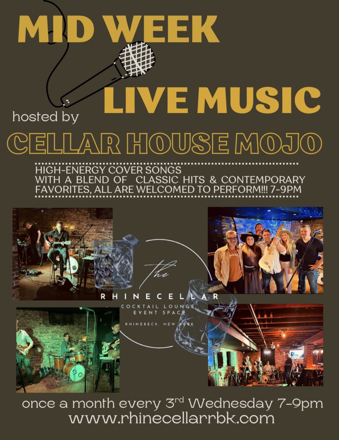 MID WEEK LIVE MUSIC HOUSE BAND 