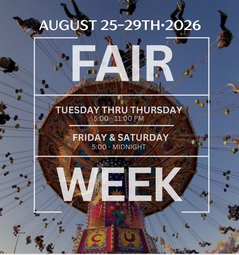 FAIR WEEK SCHEDULE 