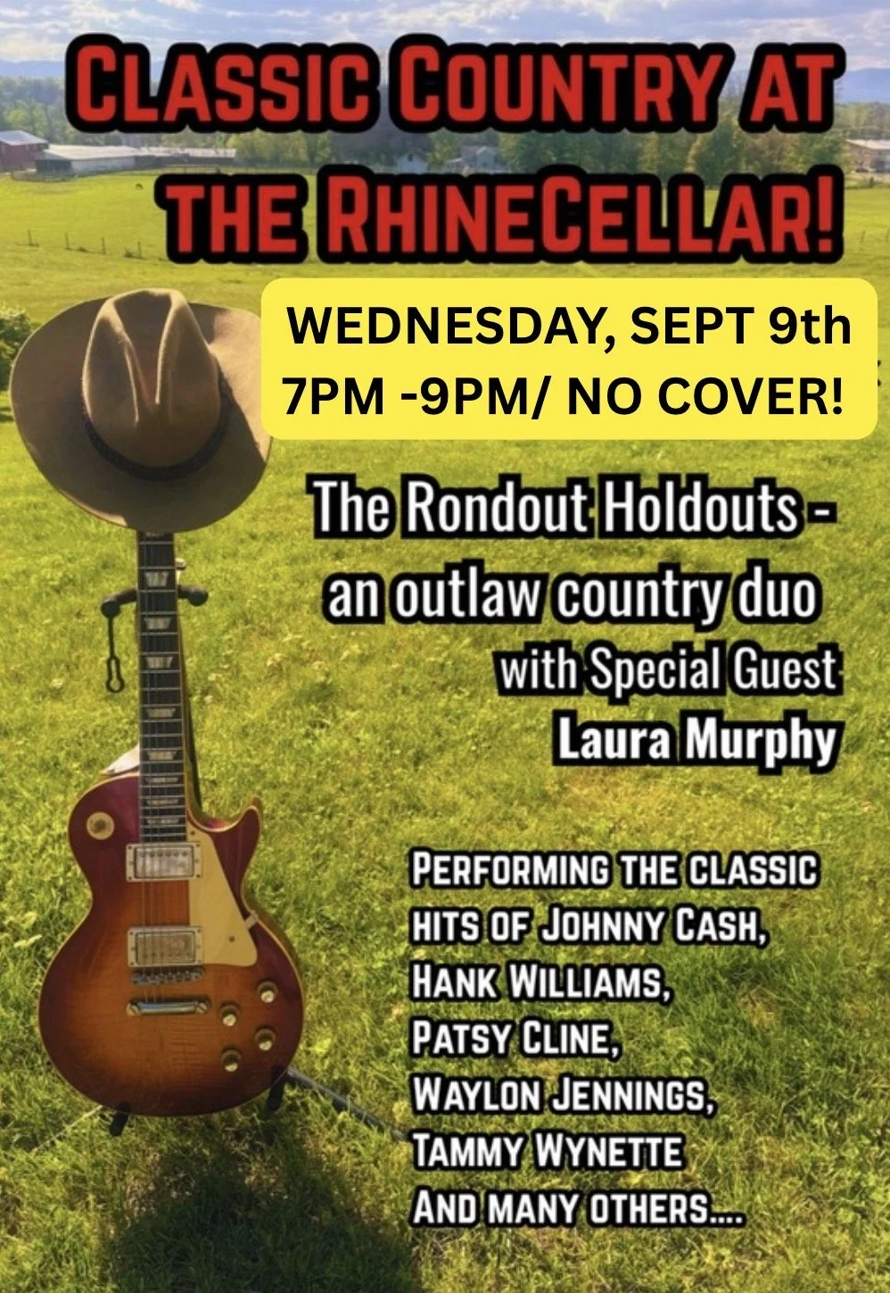 MID WEEK LIVE MUSIC COUNTRY EDITION!