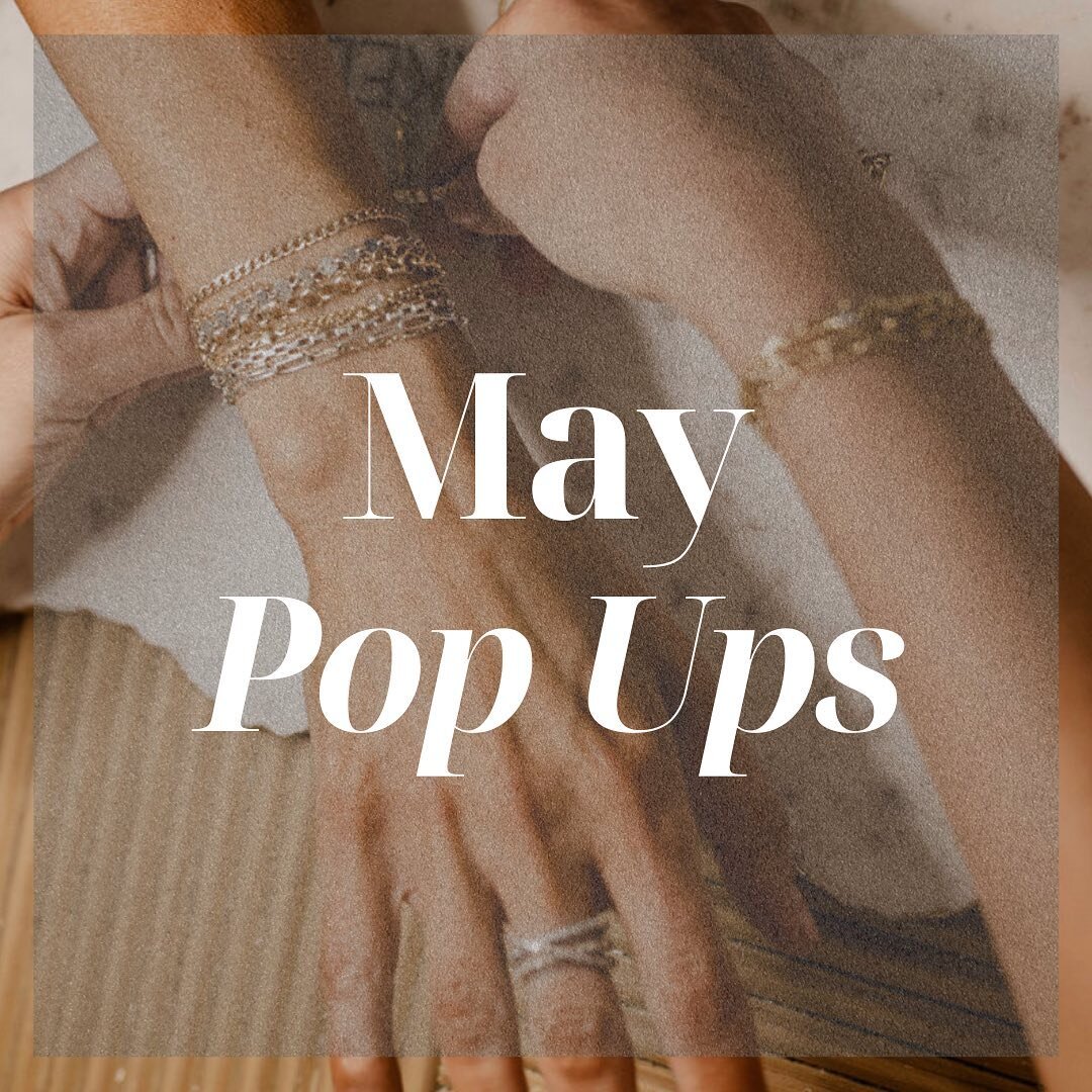 Our May popups are here and we couldn&rsquo;t be more excited. Once again we&rsquo;re breaking up the popups into two posts. 

We hope to see you attend, they&rsquo;re always so much fun! 🎉🪩
.
.
.
.
.

Here&rsquo;s the second half of our pop ups fo