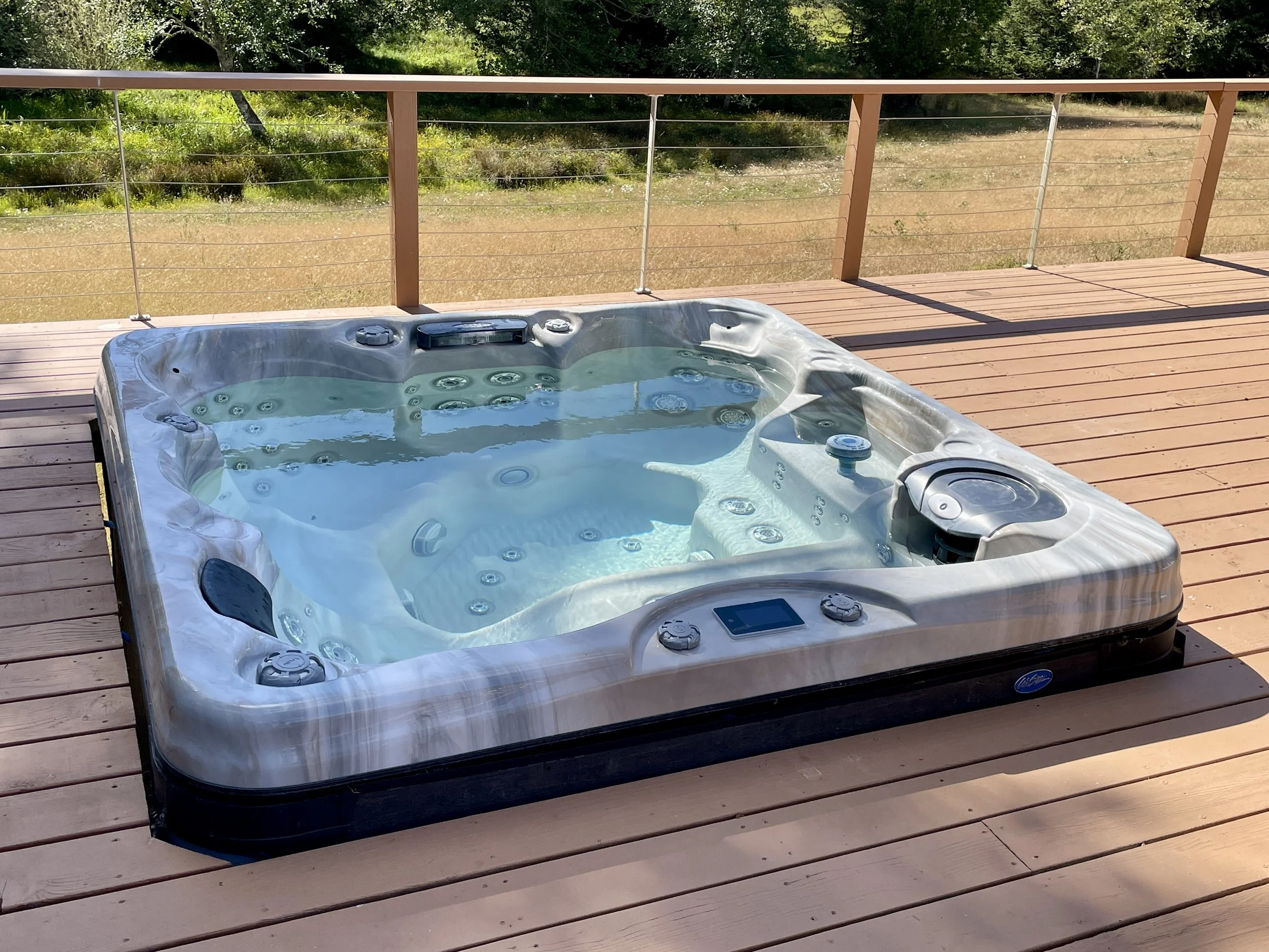 Main House Deck Hot Tub
