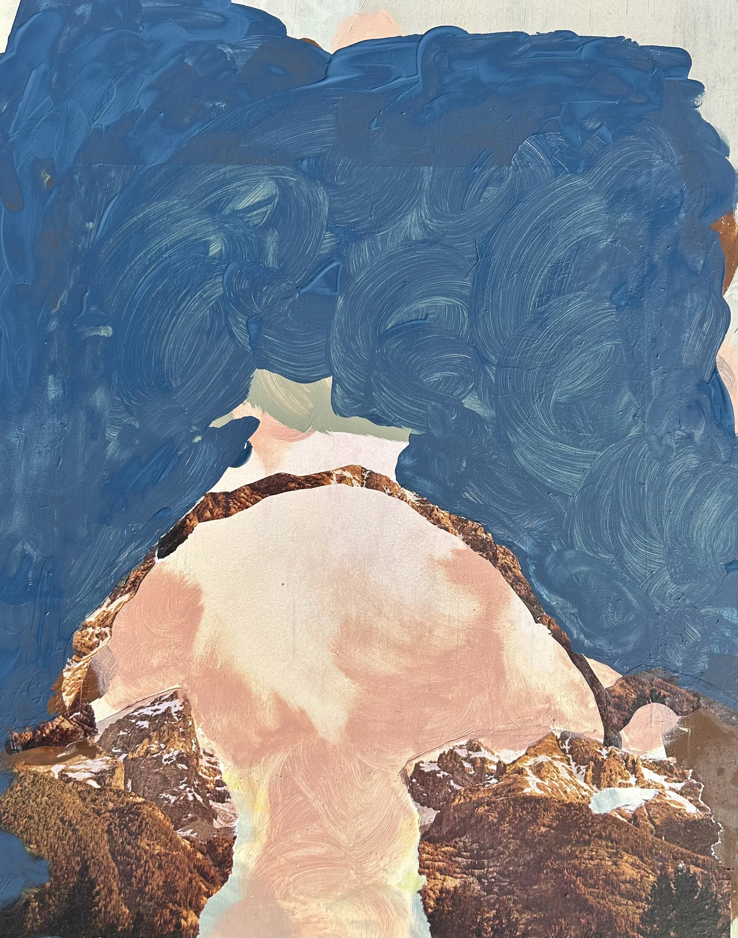 forewarned, 45x65cm, collage and acrylic on marine ply, $1690.jpeg