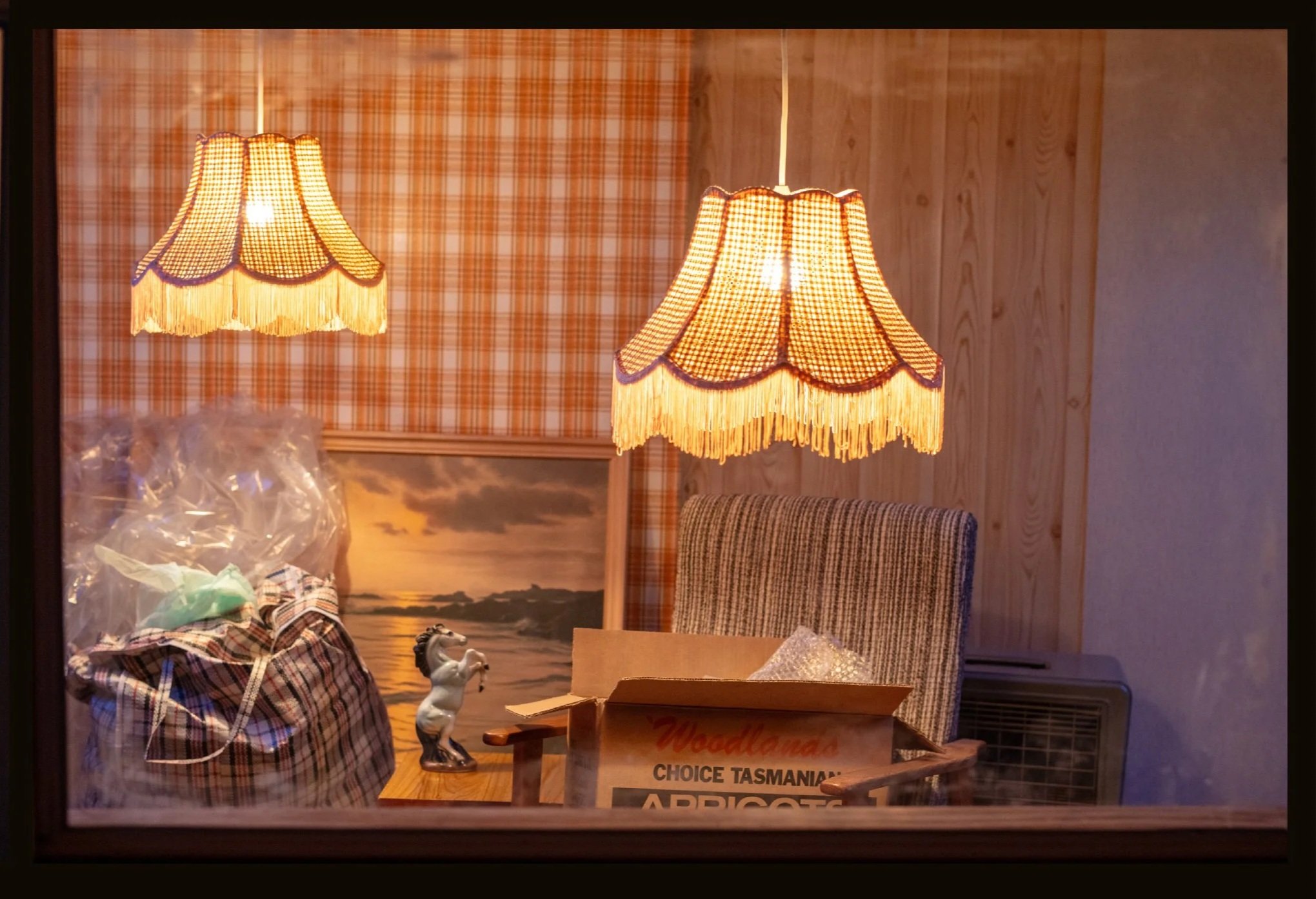 Rattan, Lightbox 70 x 40cm $1950