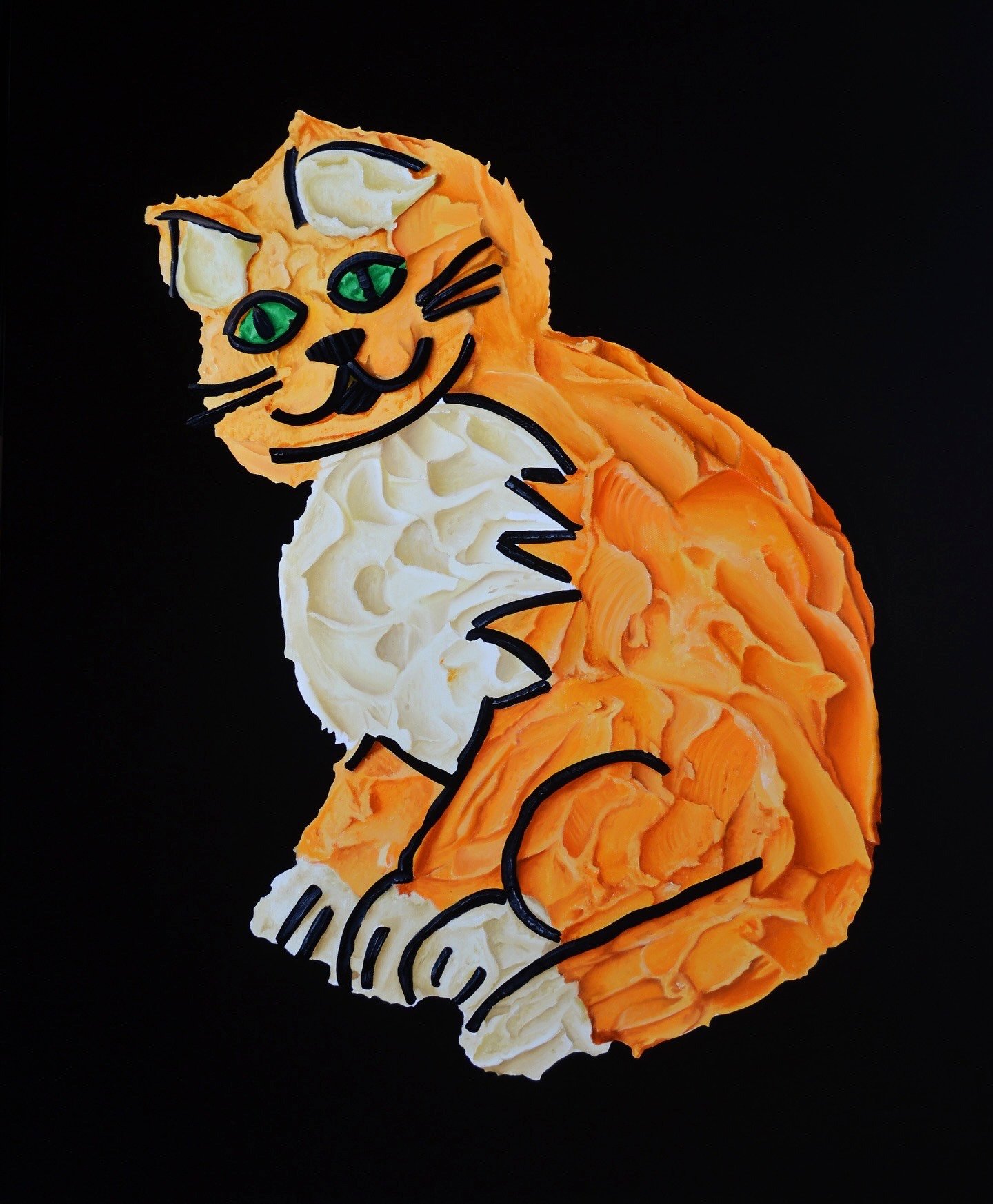 Kitty cat cake
Oil on Canvas
76 x 61cm
$3,300