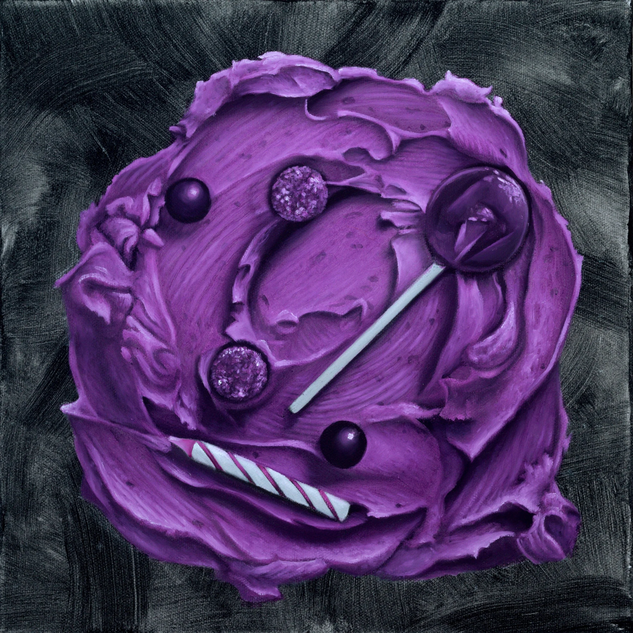 Purple people eater
Oil on Canvas
30 x 30 cm
$1,300