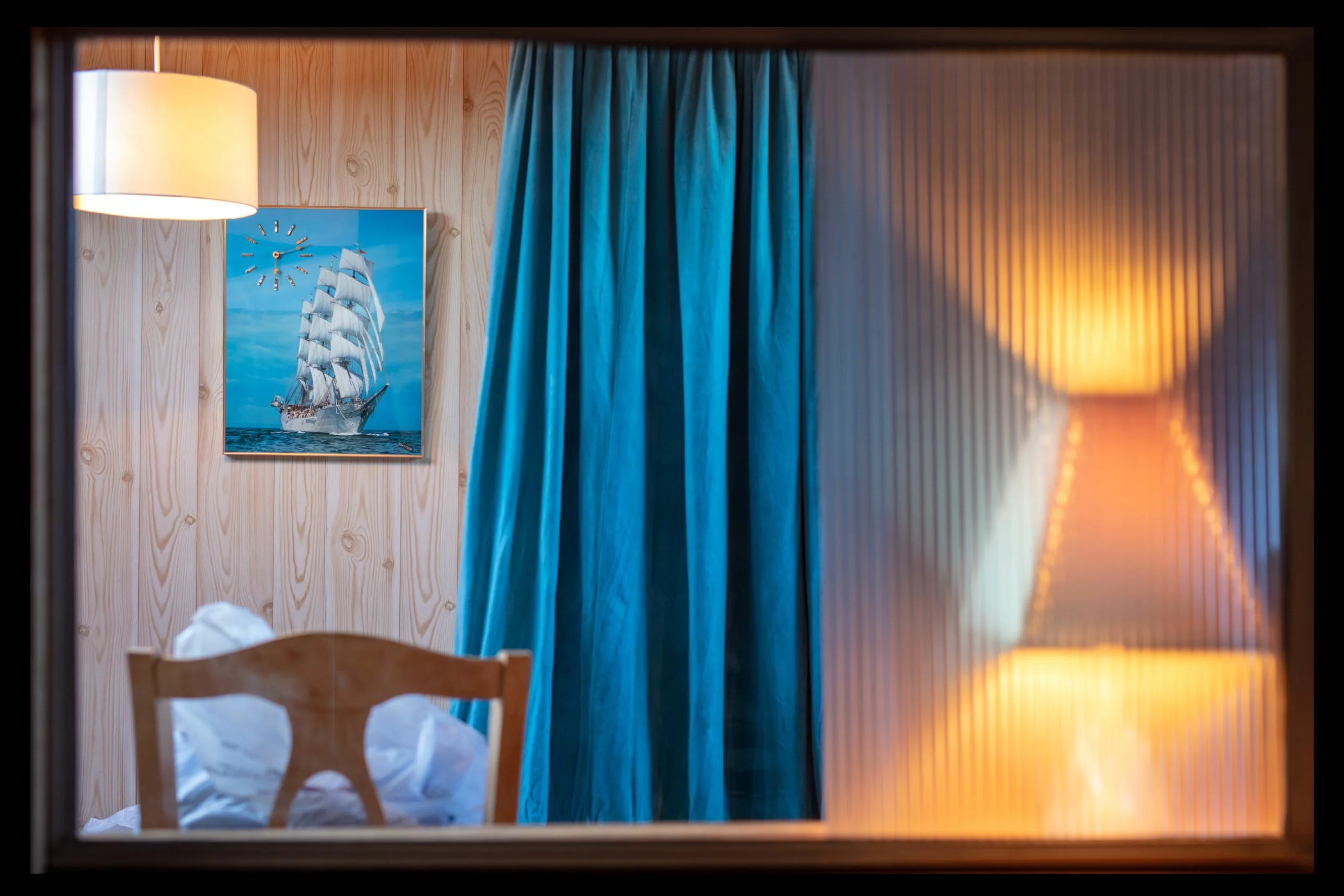 Yacht Clock, Lightbox 120 x 80cm $4300