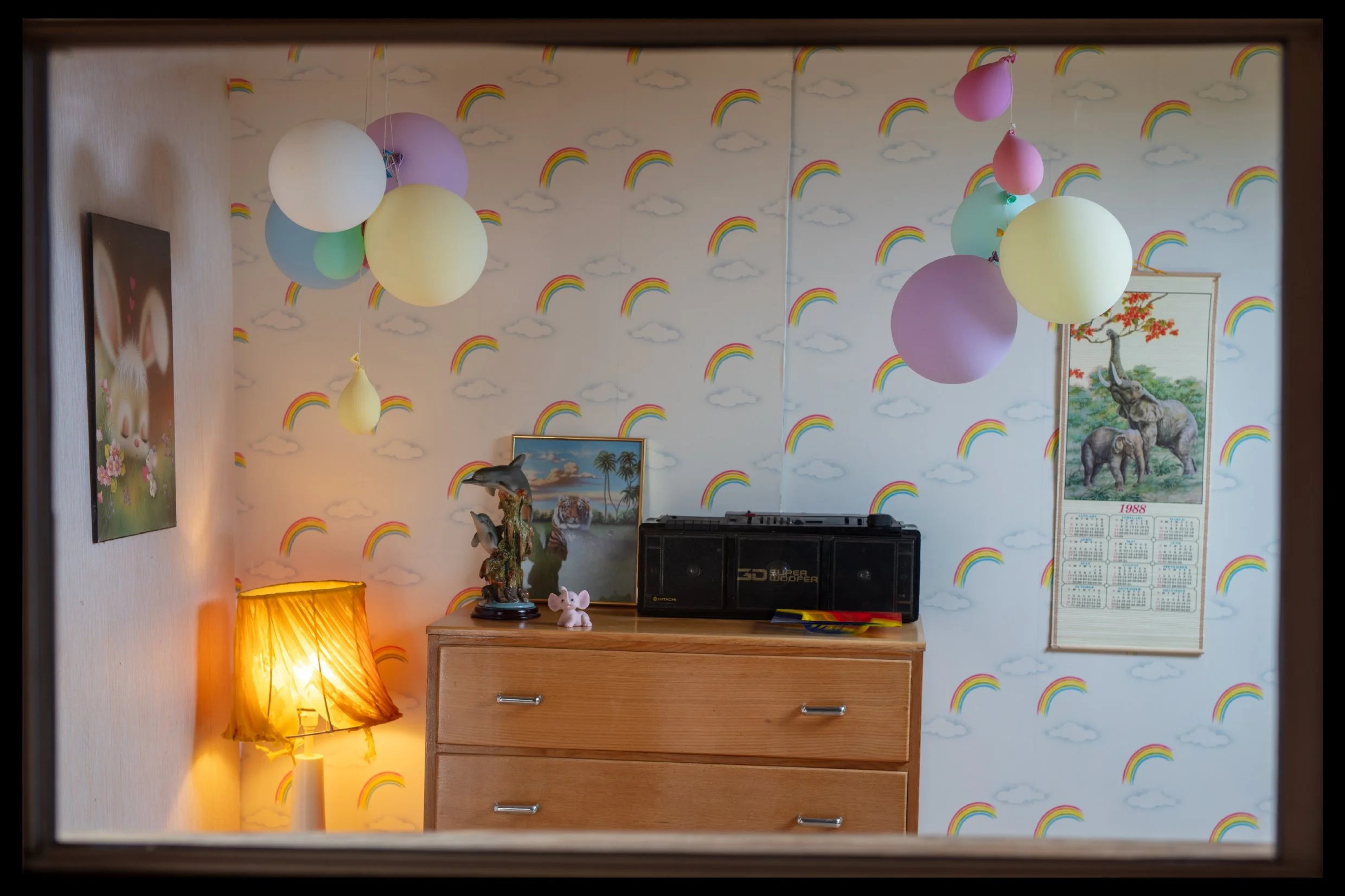 Party's Over, Lightbox 120 x 80cm $4300