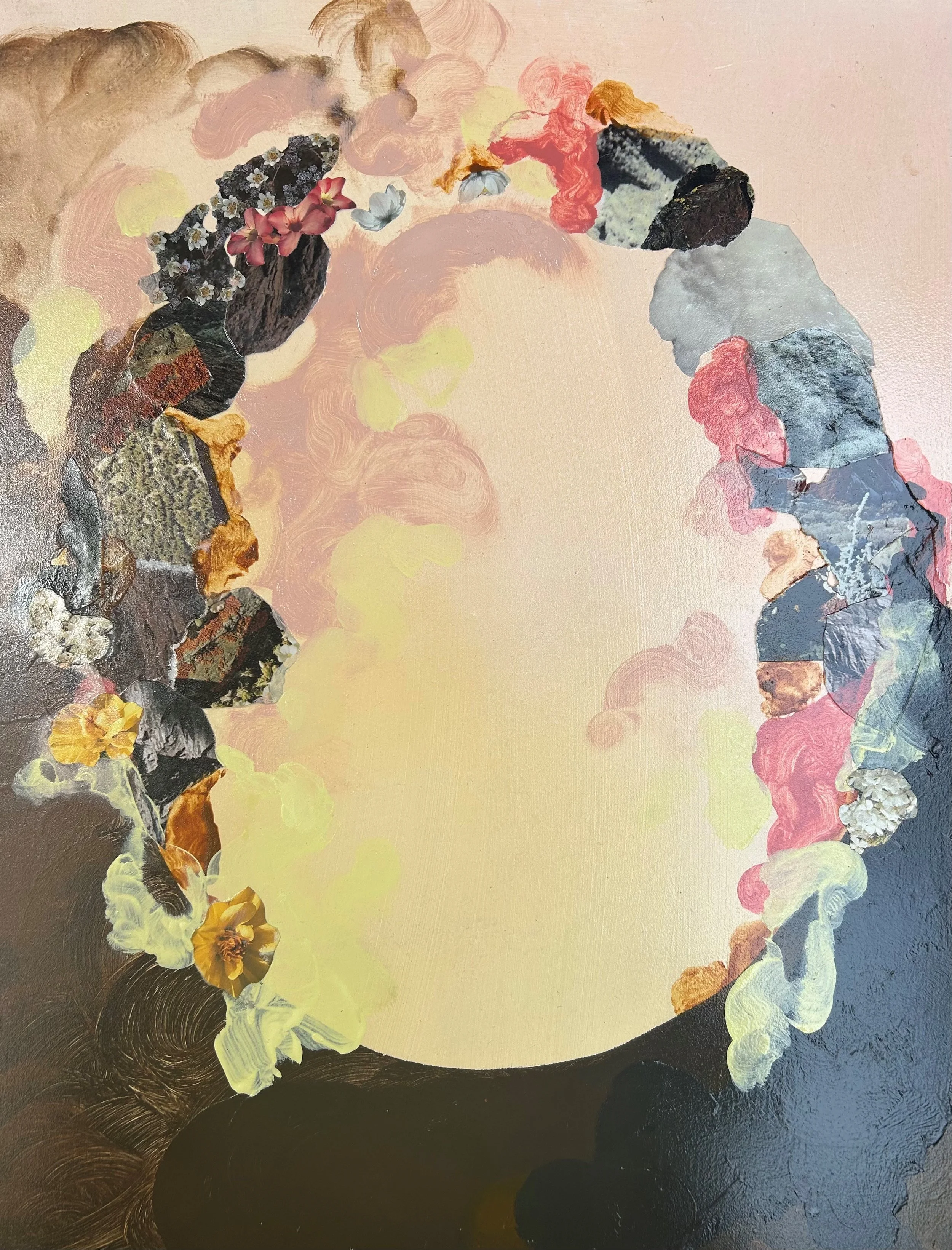 night sounds, 45 x65cm, collage, acrylic on marine ply, $1690.jpg