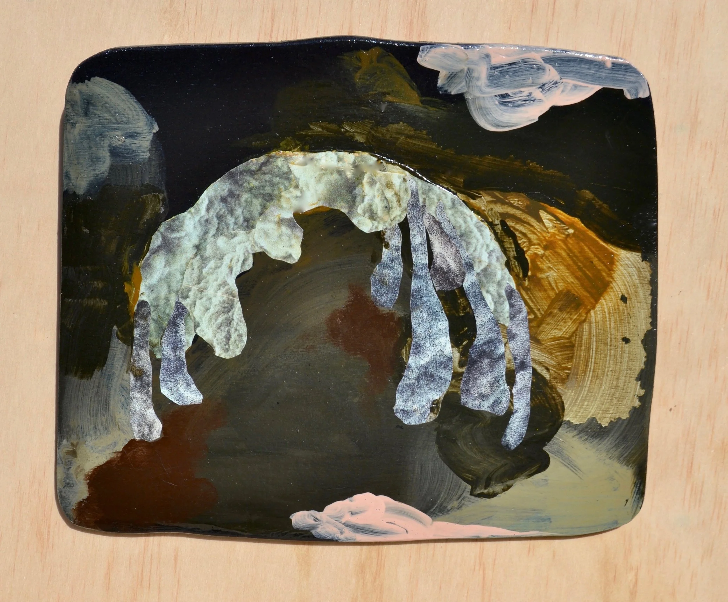 sea of clouds, 25x35cm, collage, acrylic on marine ply $1290, .jpeg