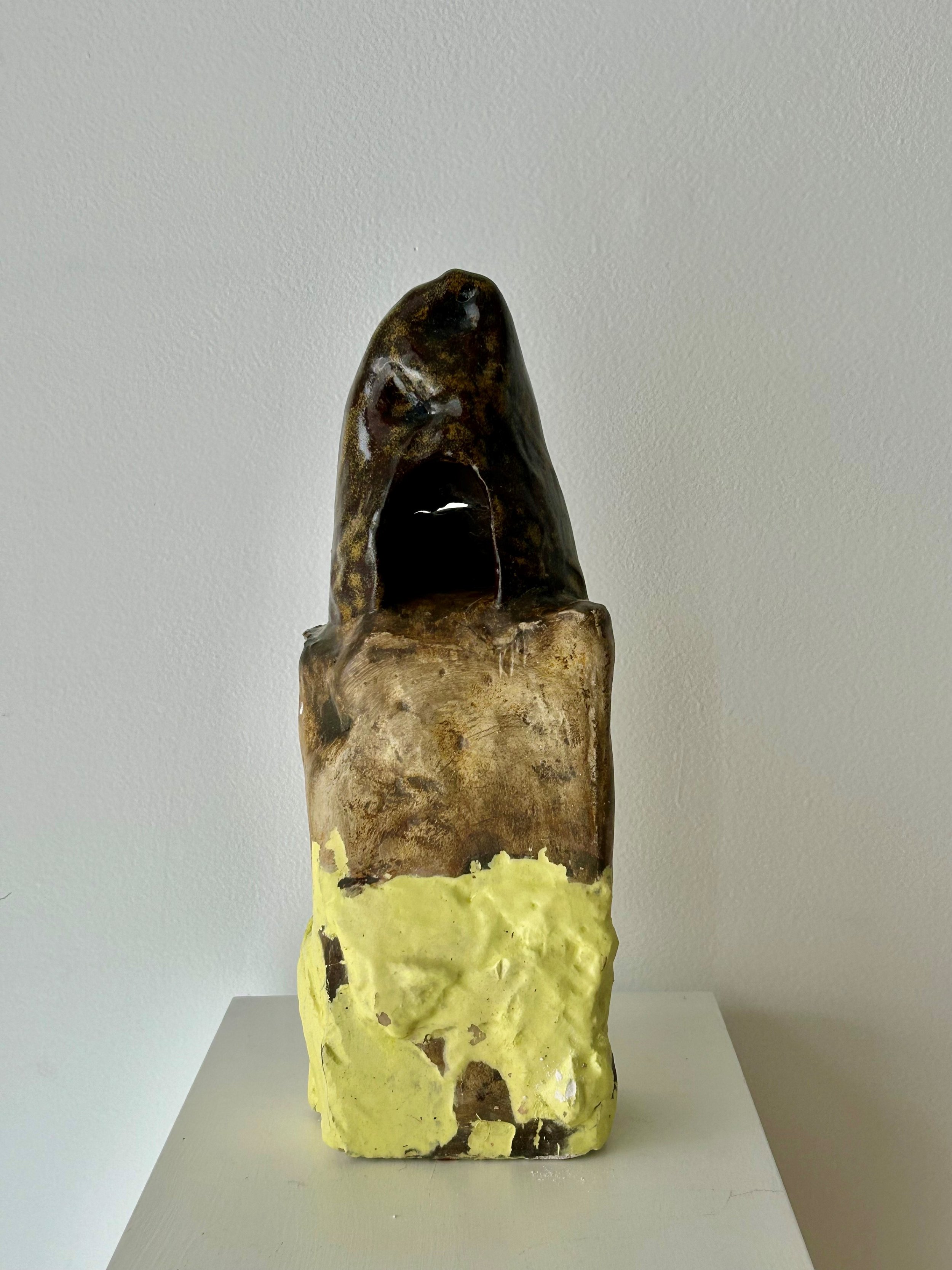 chamber, 30 x 20cm, clay, concrete, acrylic, $790.jpg