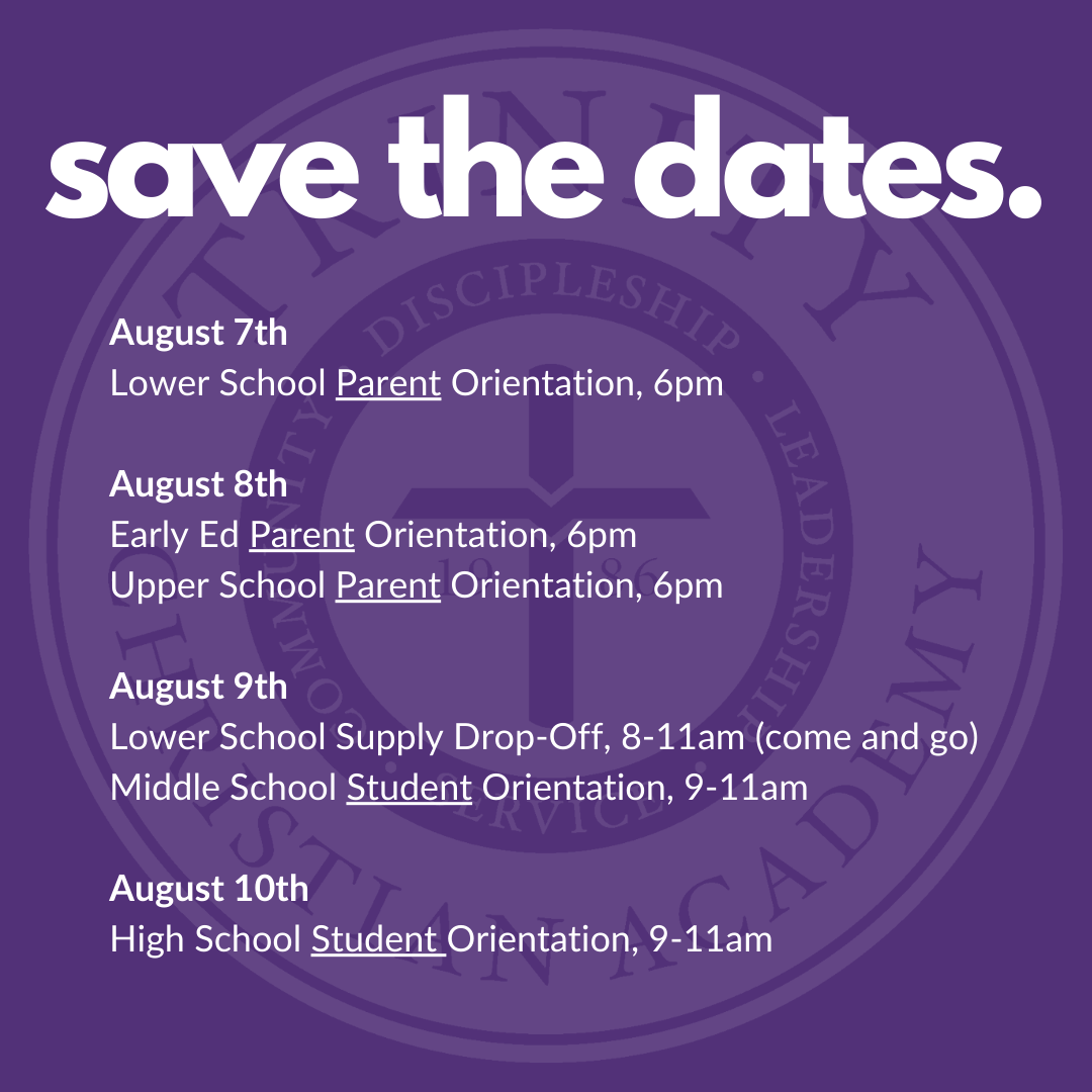 Save the Dates