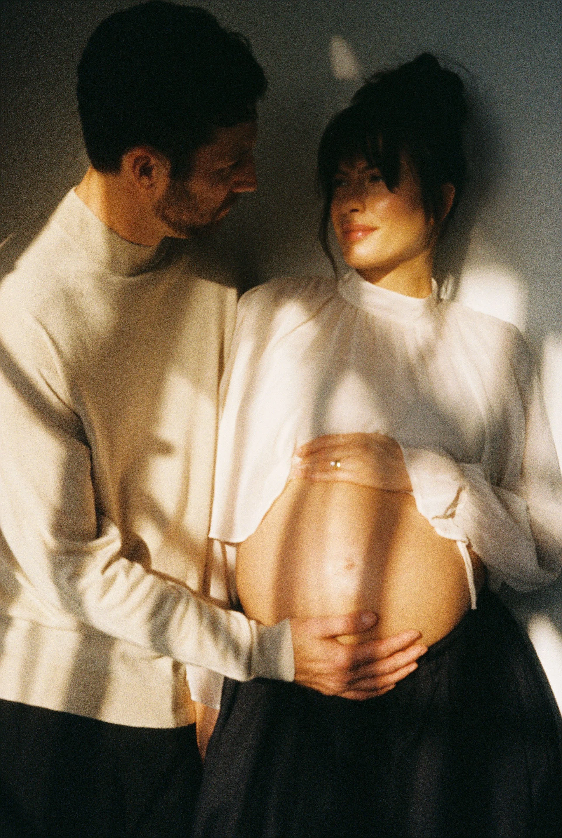 Maternity Photos On Film - Kristin &amp; Mike 