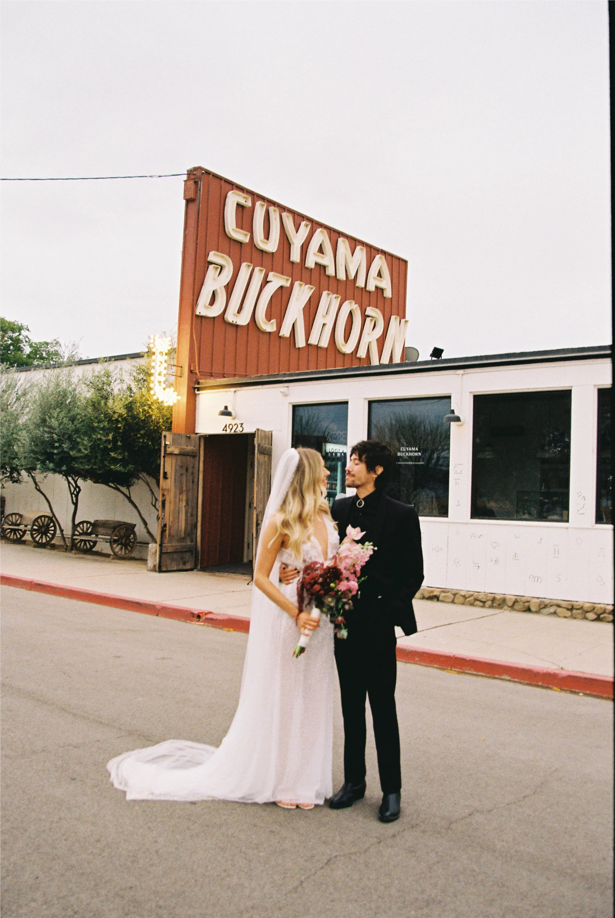 A Vintage-Inspired Desert Wedding at Buckhorn Cuyama, California on Film - Katie &amp; Cory