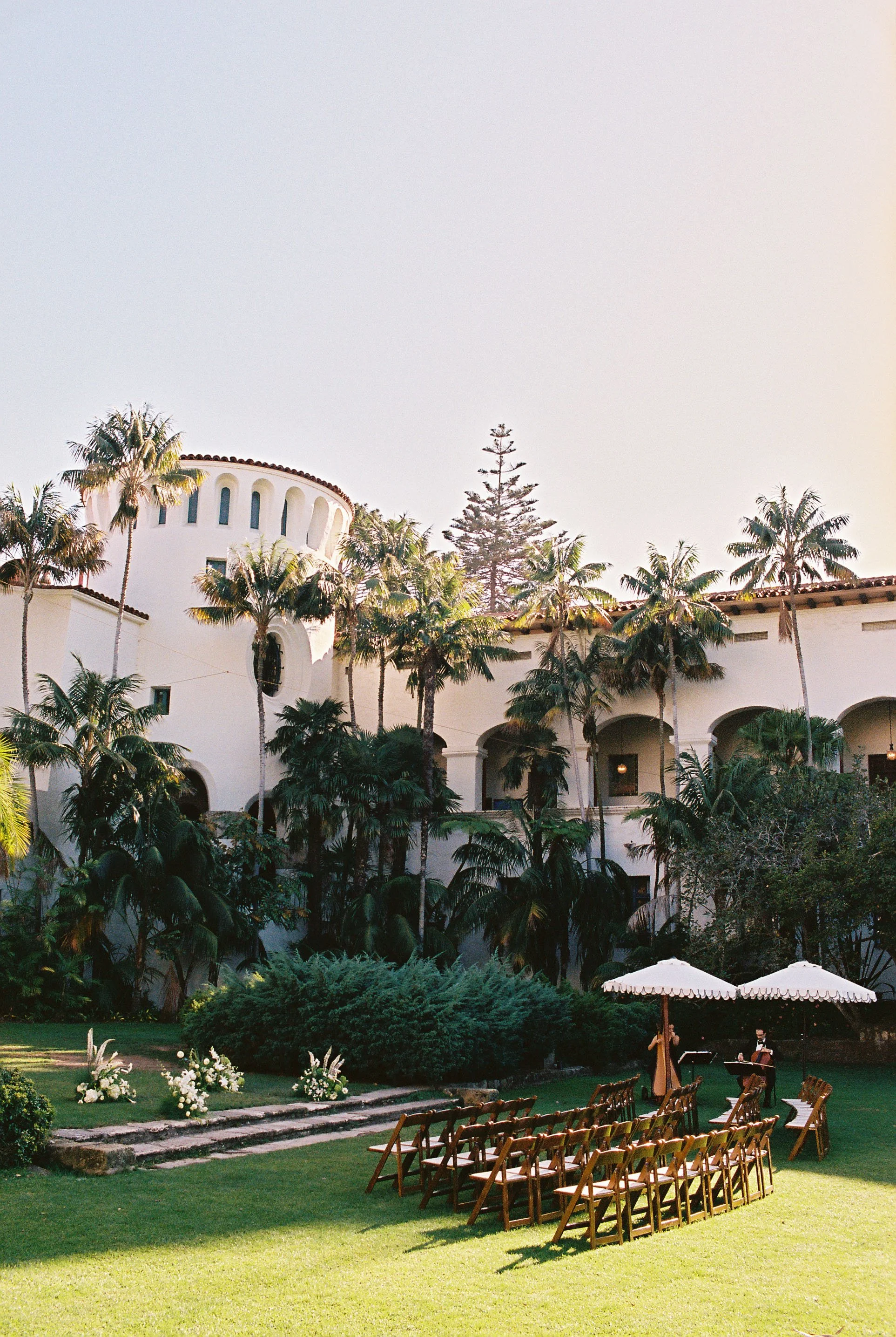 Timeless Santa Barbara Courthouse Garden Wedding | Film Wedding Photographer - Maggie &amp; Matthew