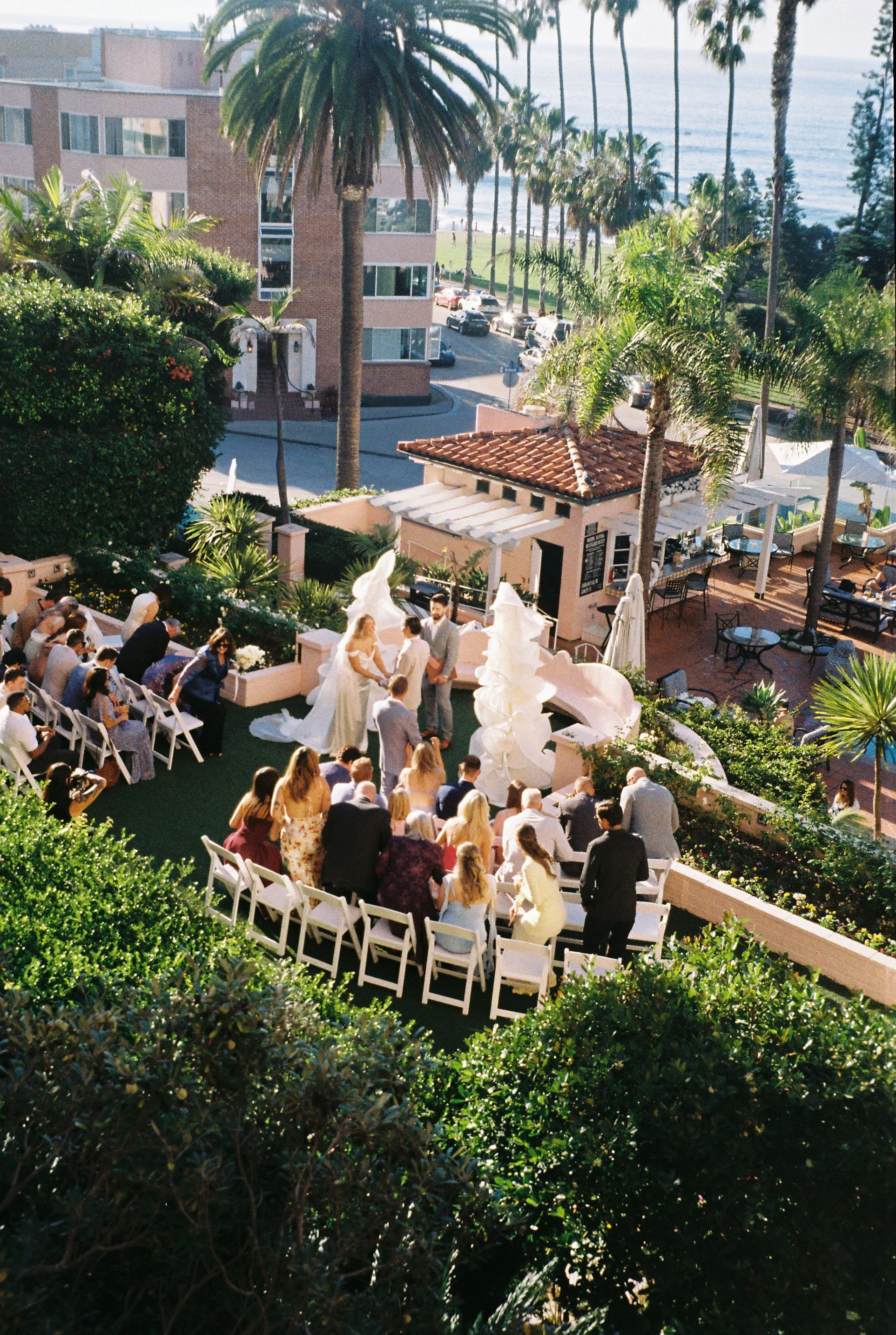 Romantic Southern California Wedding at La Valencia Hotel in La Jolla On Film- Kandace &amp; John