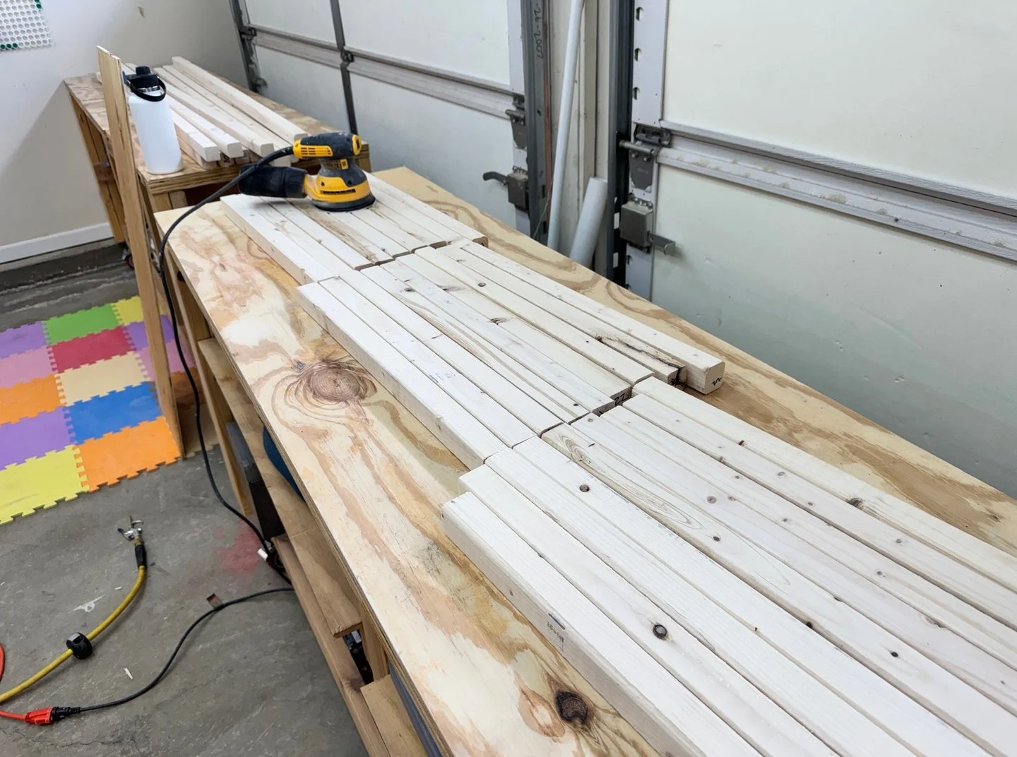 Finally beginning a project I&rsquo;ve needed for months! Creating some shelves for my office. One section will have a drafting table as well. I made a cad model and some drawings to help me keep things straight during assembly. A couple of squares h