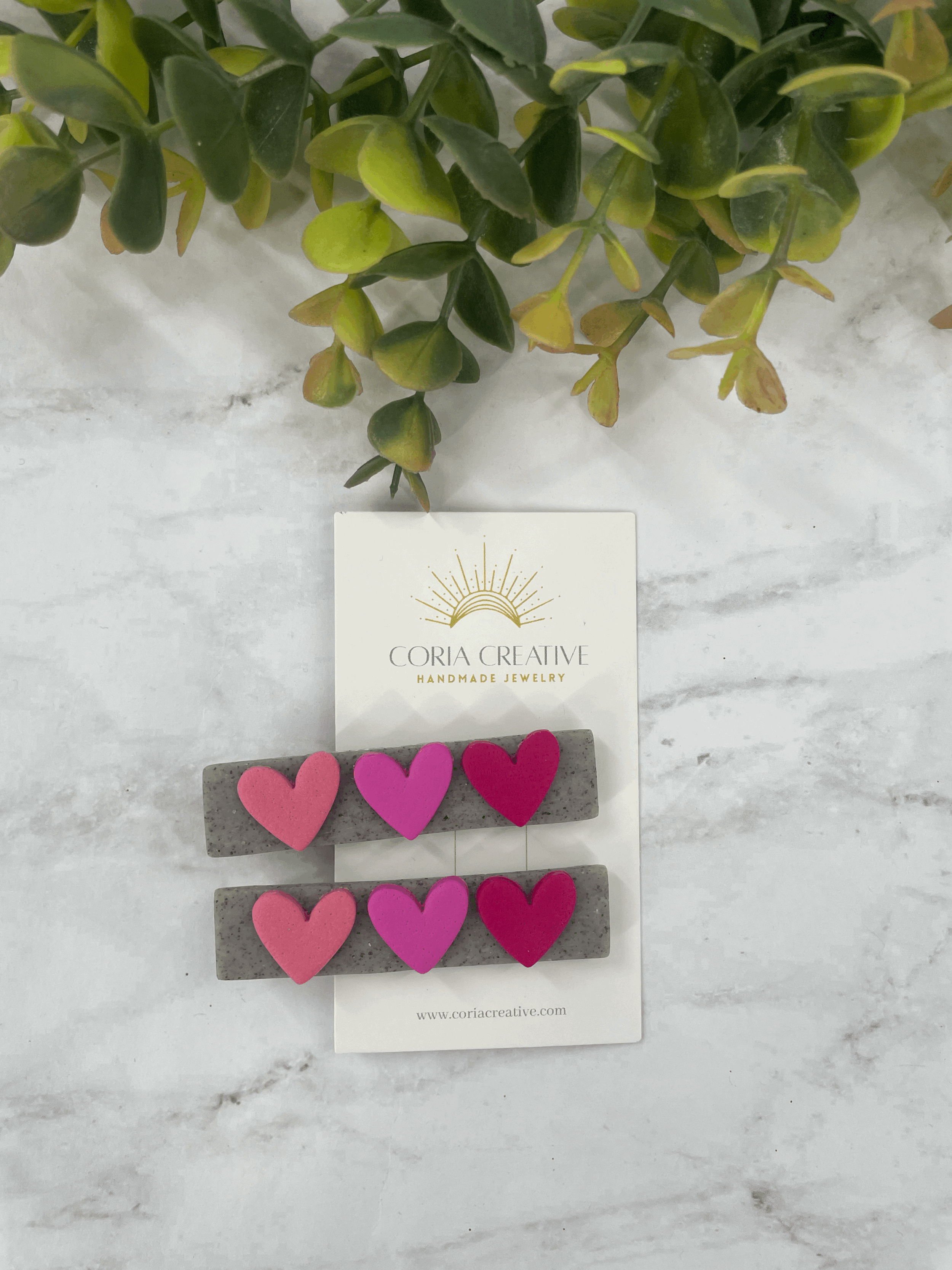 Valentines Hair Clip