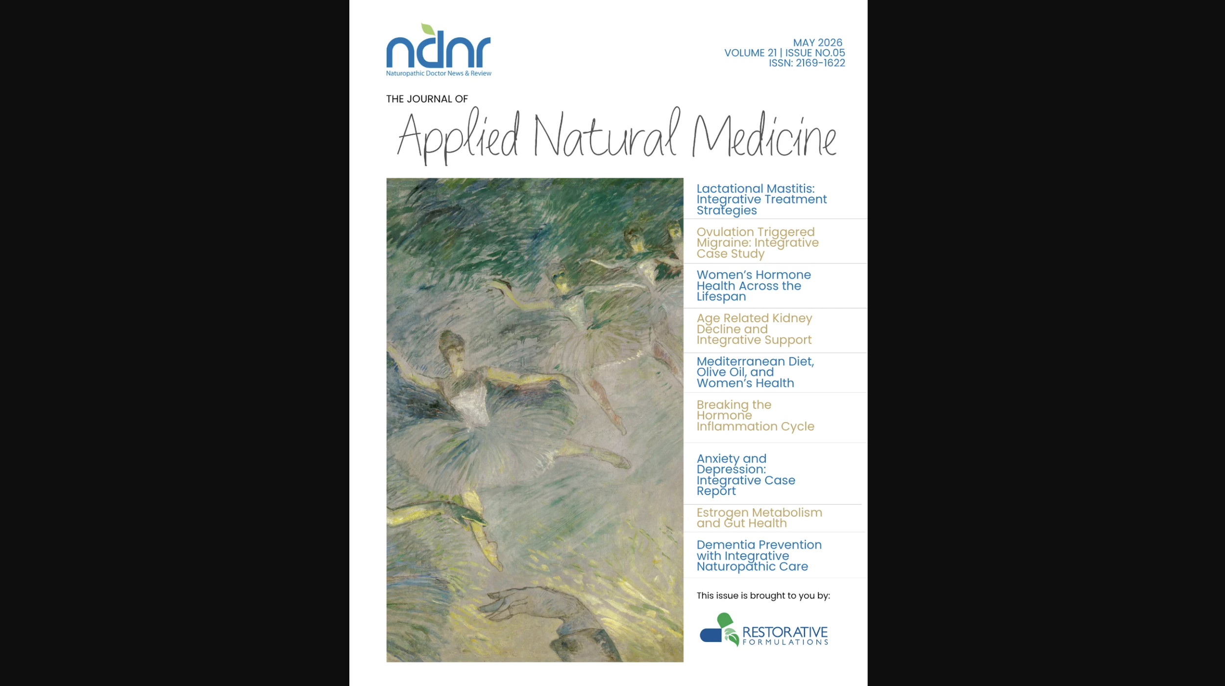 NDNR | Resolving Fatigue, Food Sensitivities, and PMS in a 38-Year-Old Female: A Gut–HPA Axis Case Report