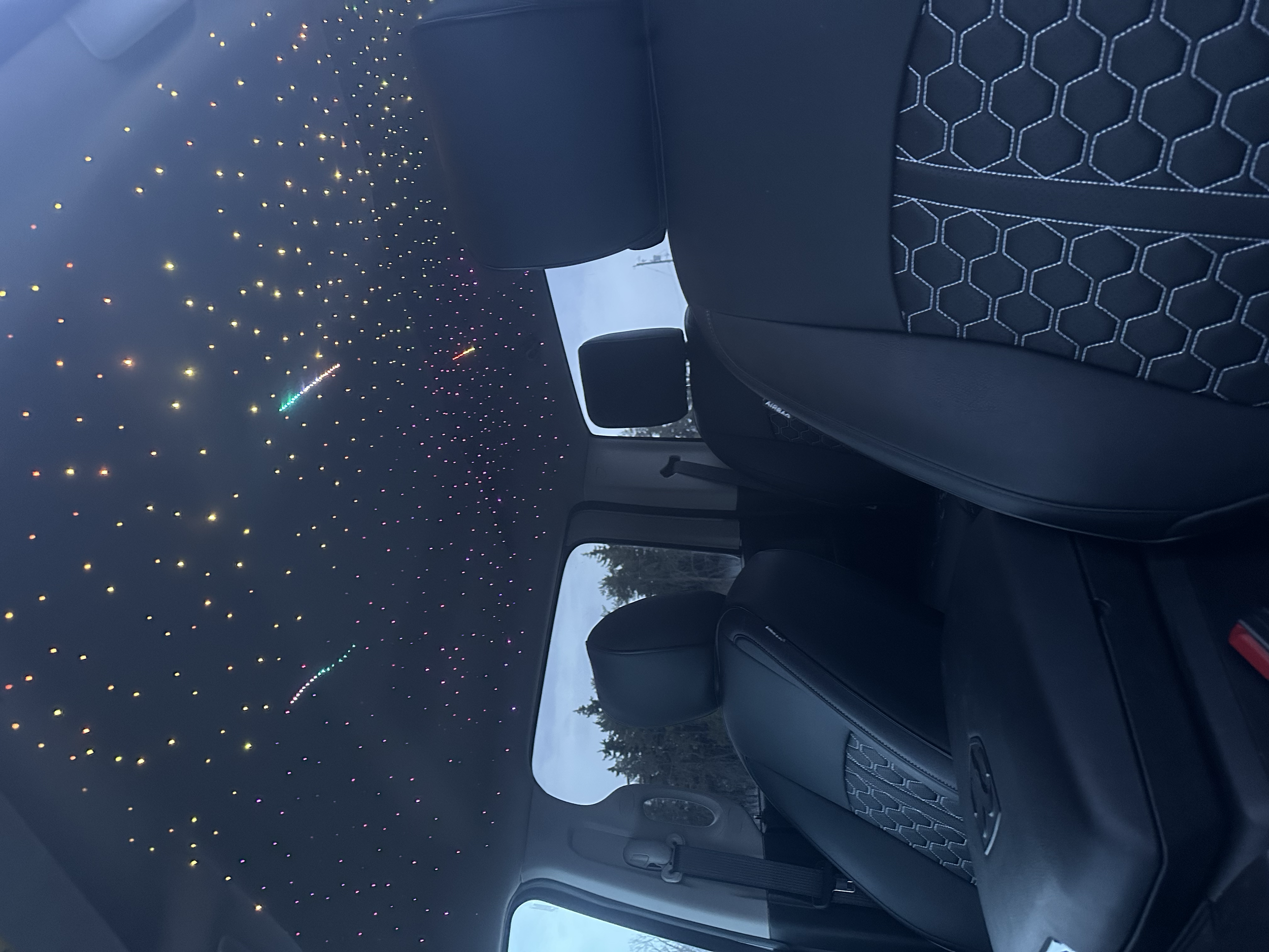 900 stars + shooting stars