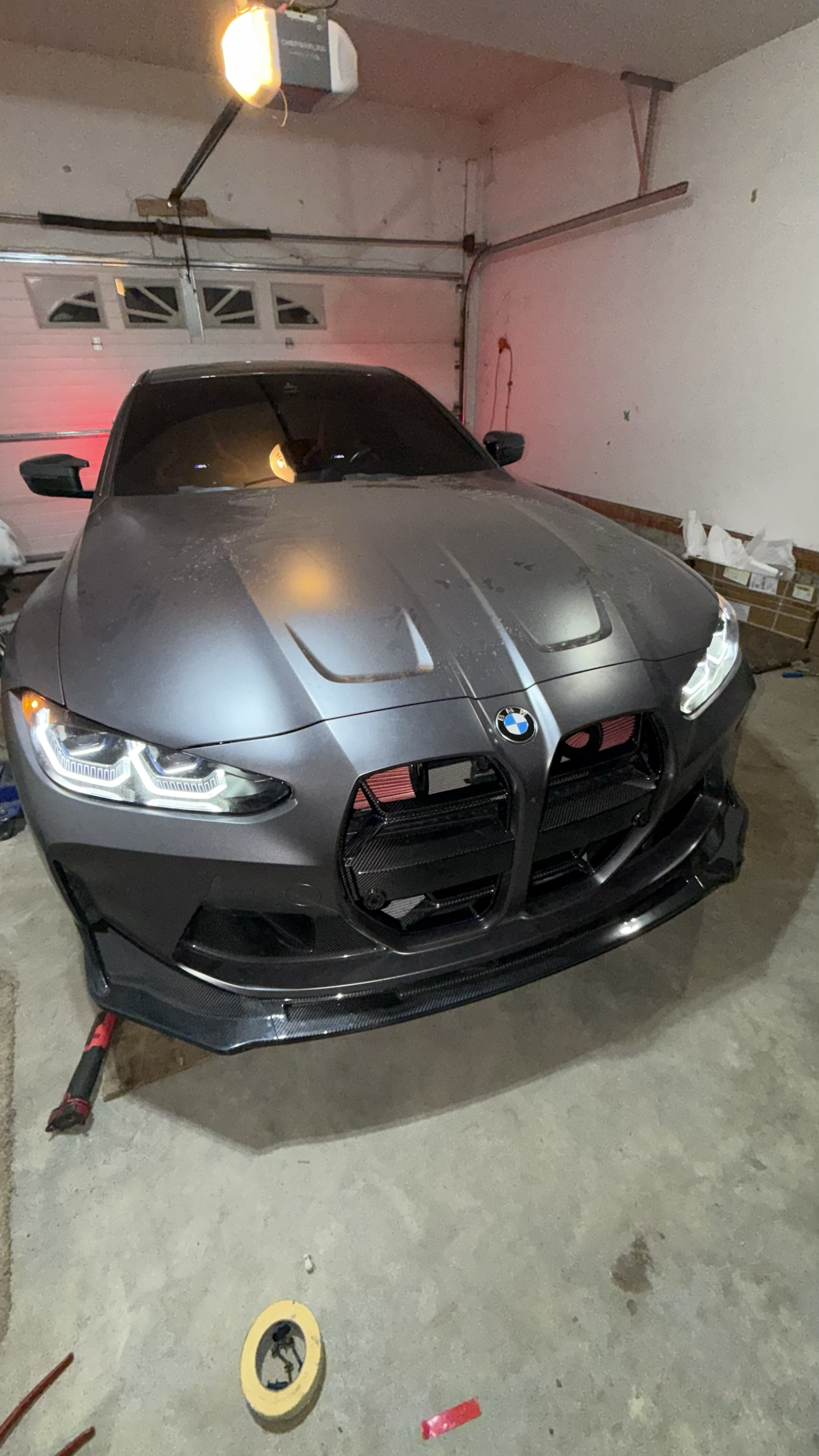 Front mount intakes + full exhaust + tint + windshield chip repair + starlights 