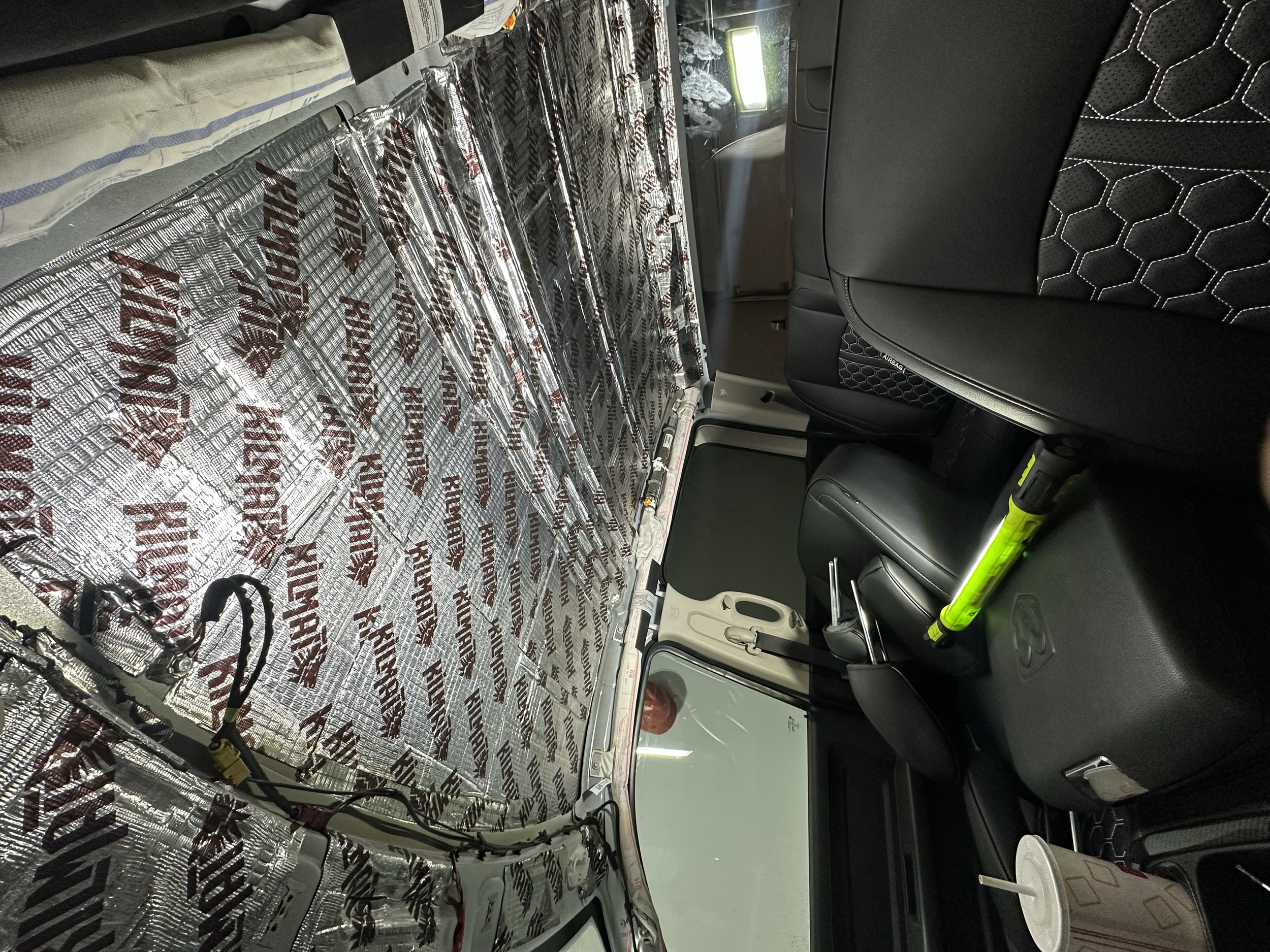 sound deadening installation 