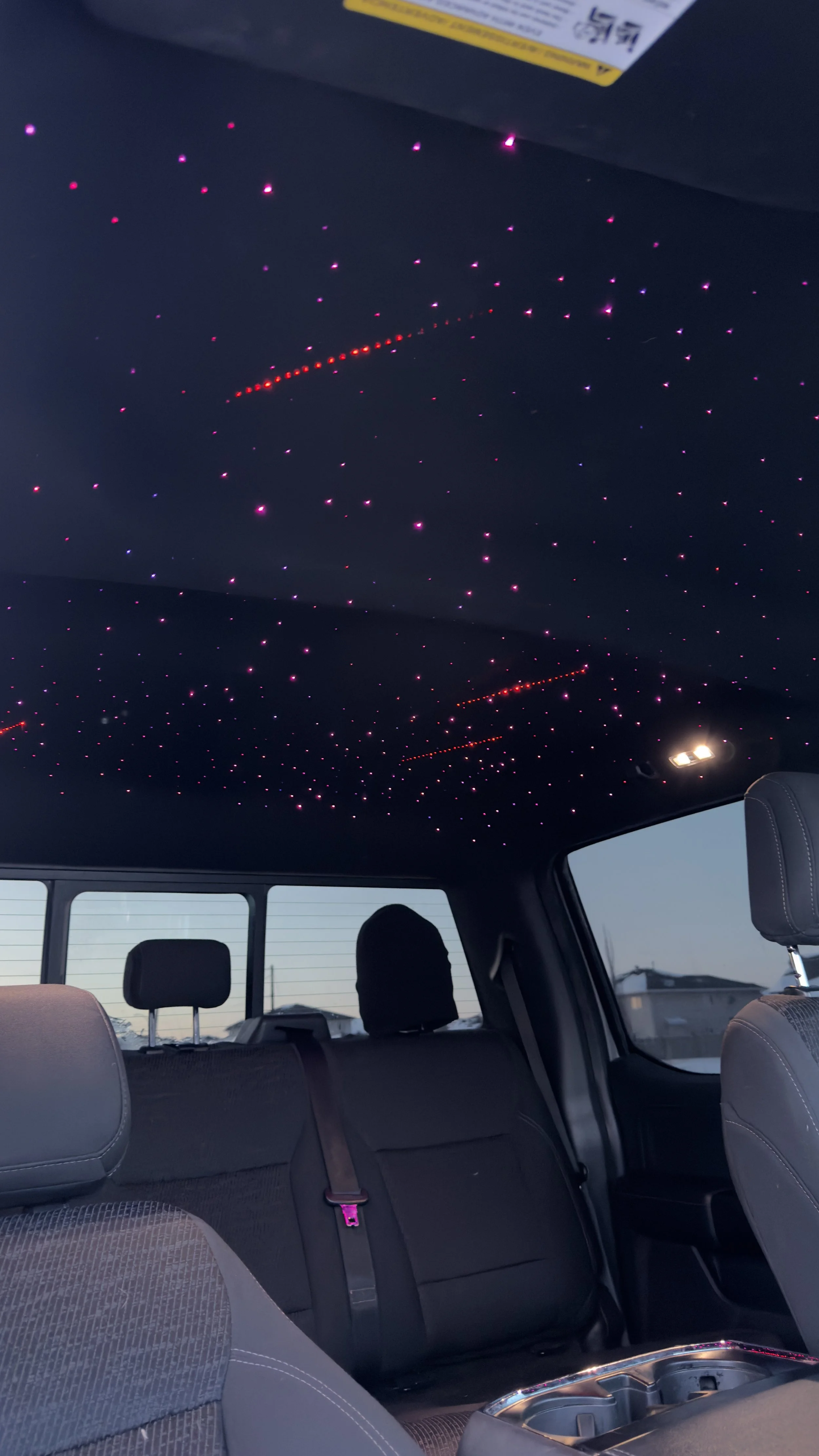 900 stars + shooting stars