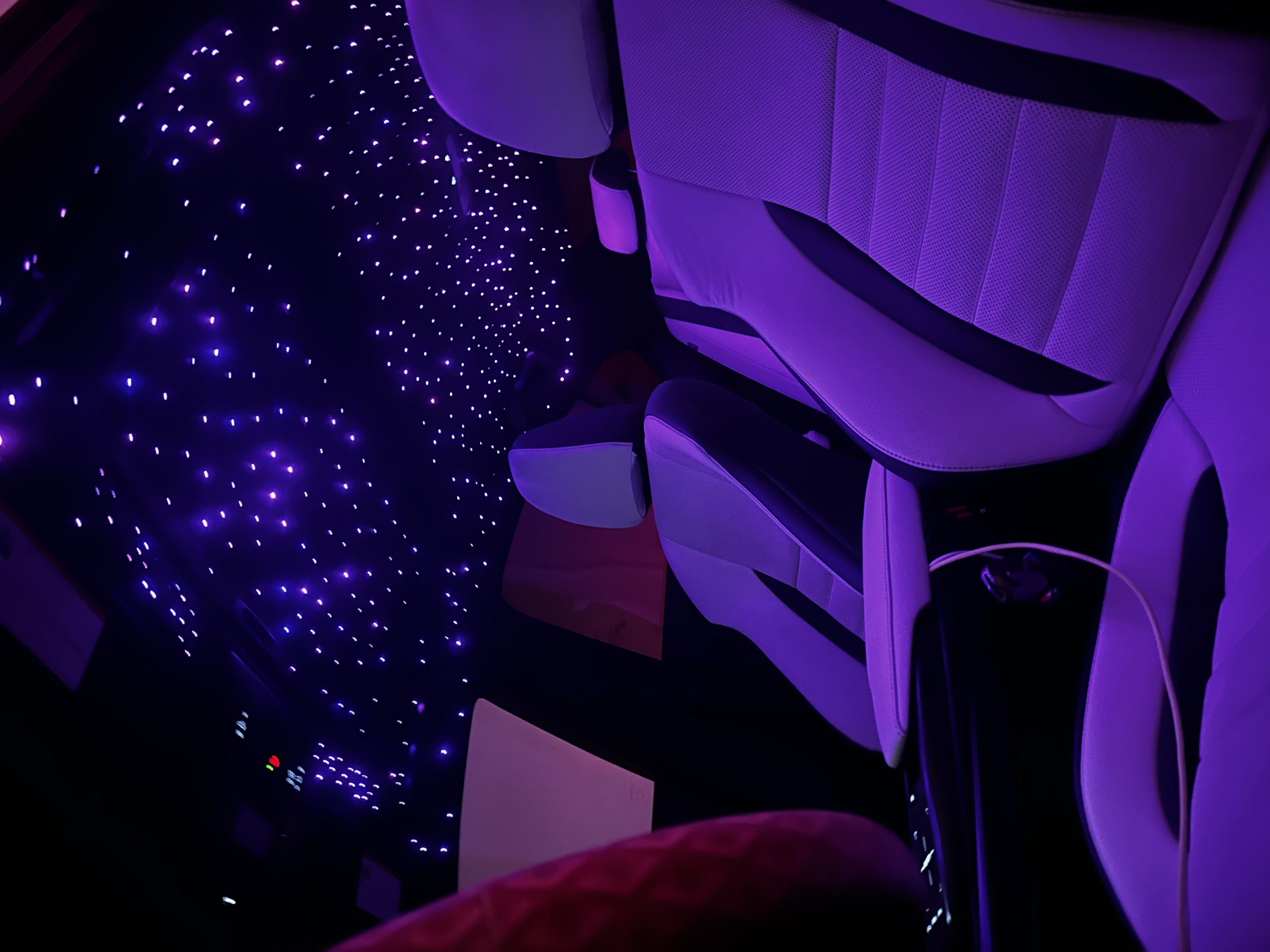 25 Lexus IS300 600 stars + shooting stars + sunroof cover