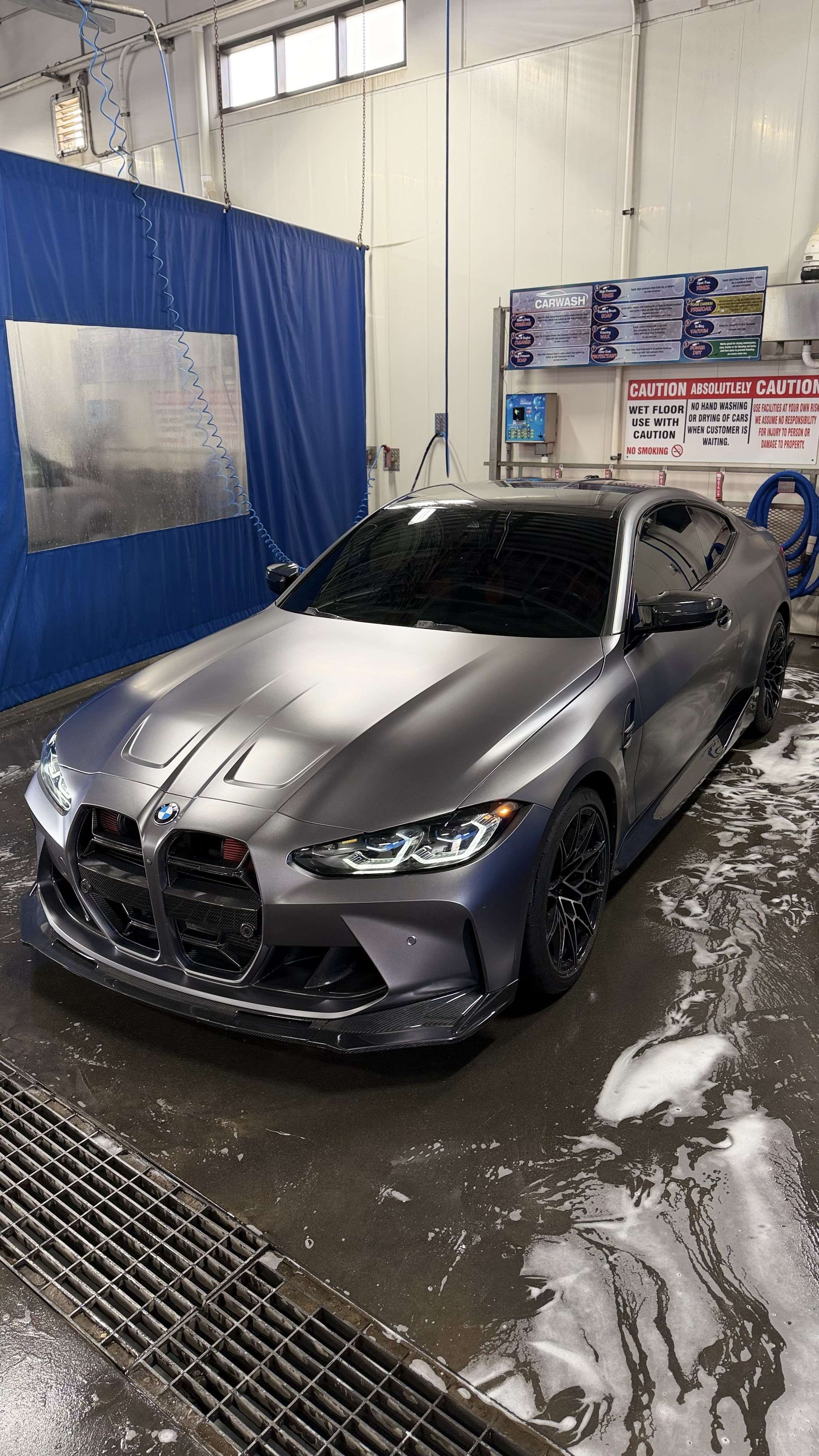 Front mount intakes + full exhaust + tint + windshield chip repair + starlights 