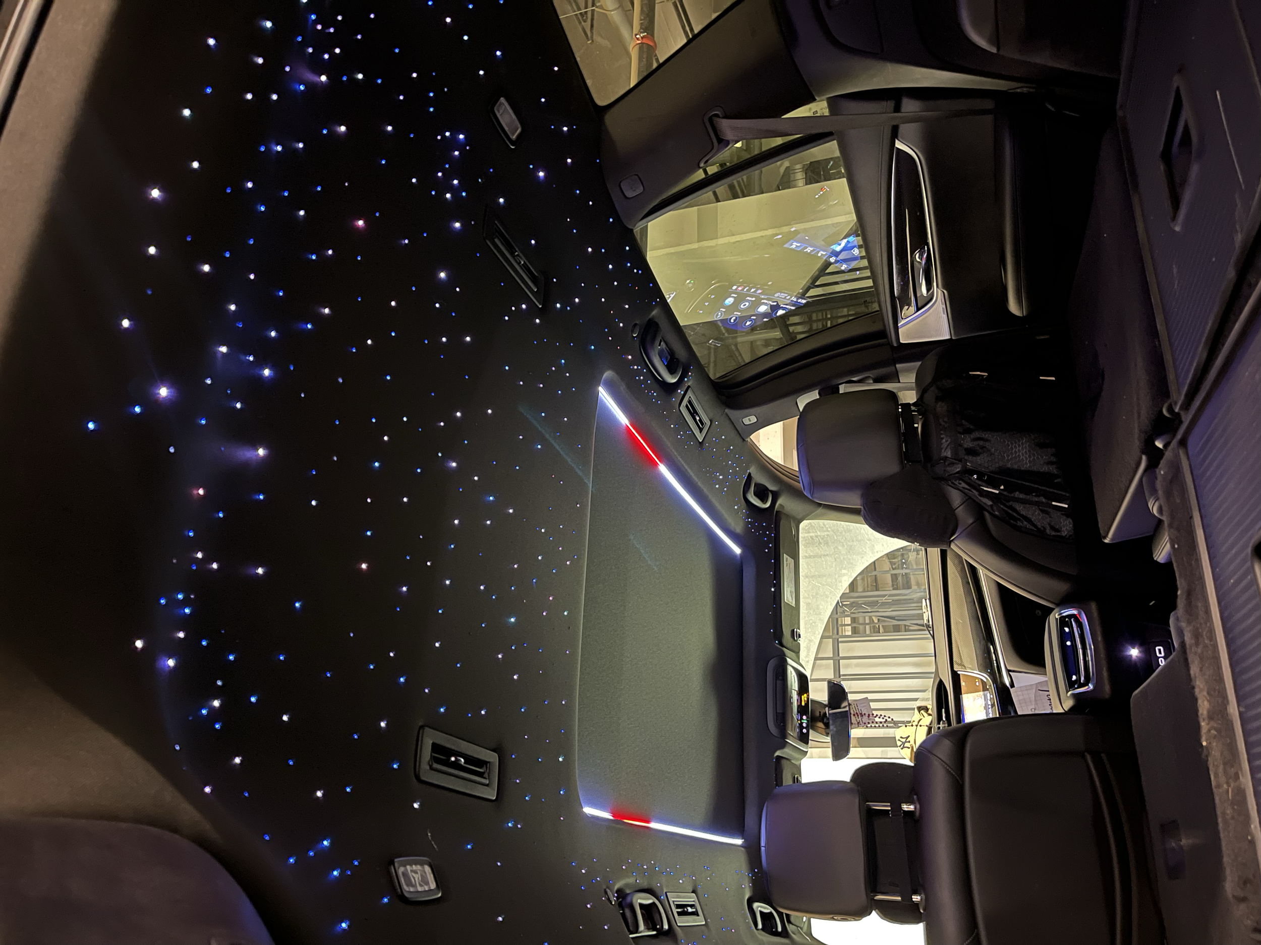 850pc stars + sunroof lighting strips