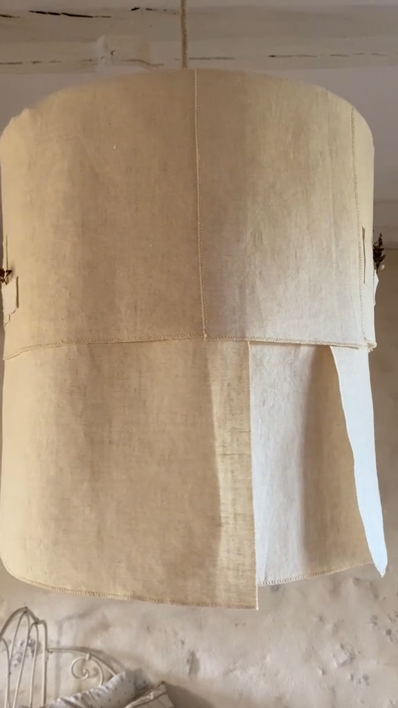 Atelier Linen Round Pendant Shade video.png