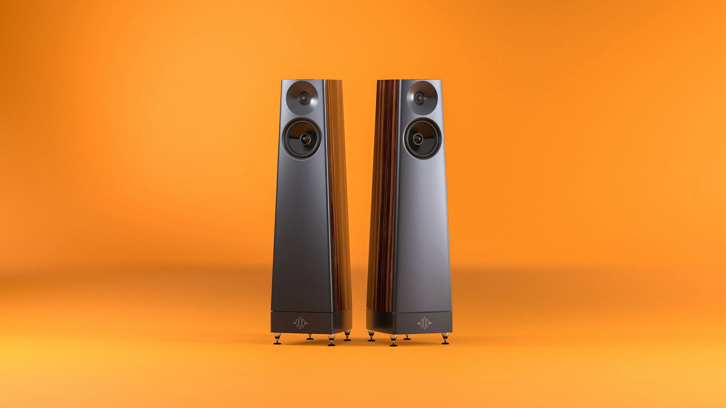 YG Acoustics Talus speakers in ebony finish