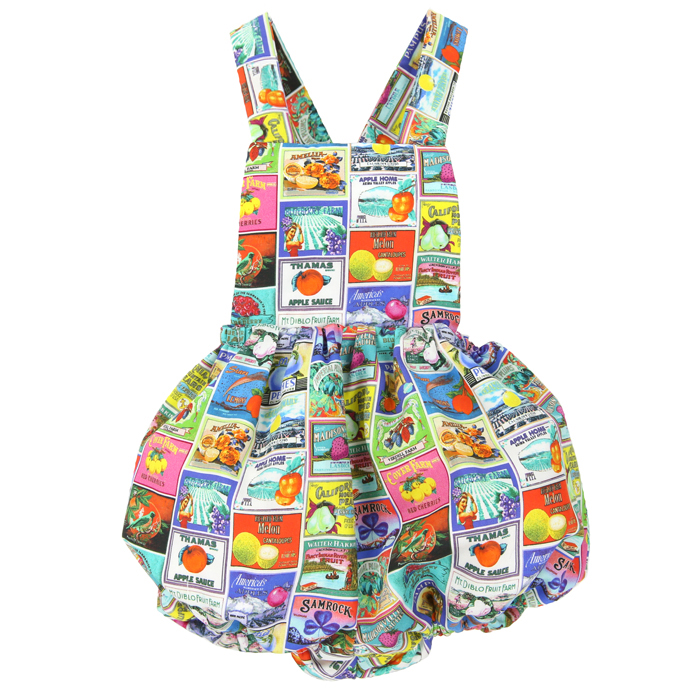 Vintage poster baby onesie