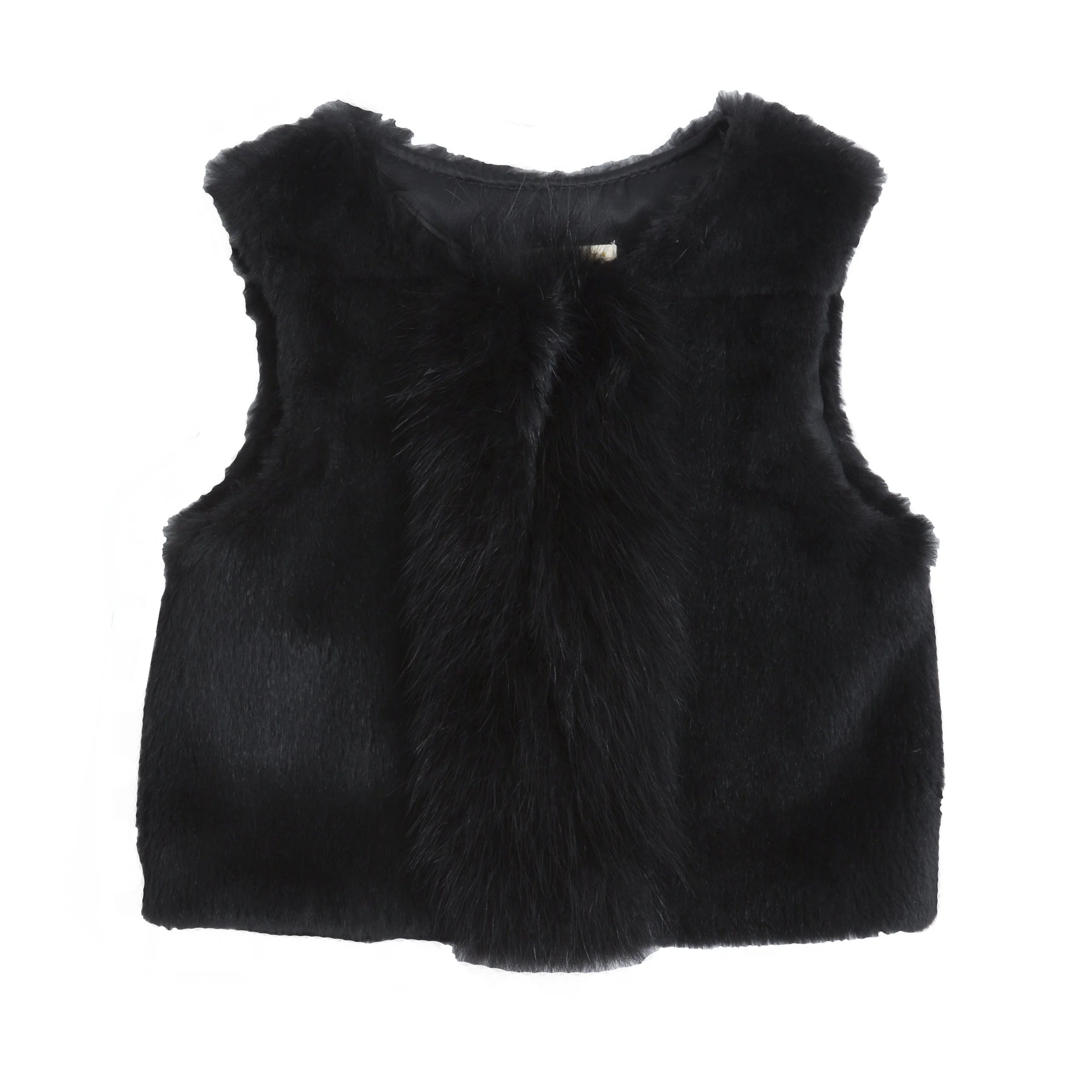 Racoon combo real fur vest