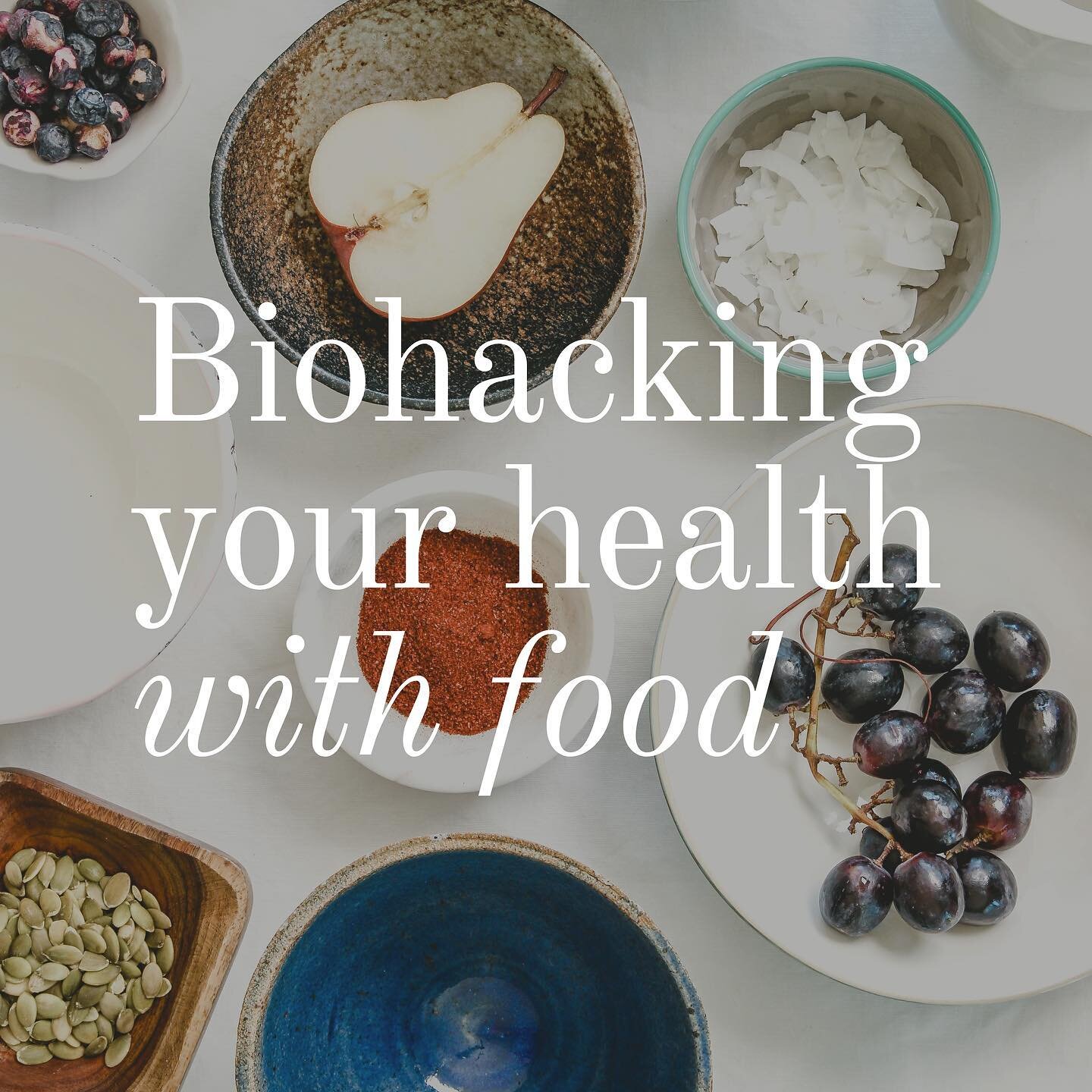 Biohack your health with food! 🍎 Did you know that your genes determine how you react to different nutrients, and the food you eat can impact how your genes behave? 🧬 Join our nutrition biohacking program to learn how to support your immune system,