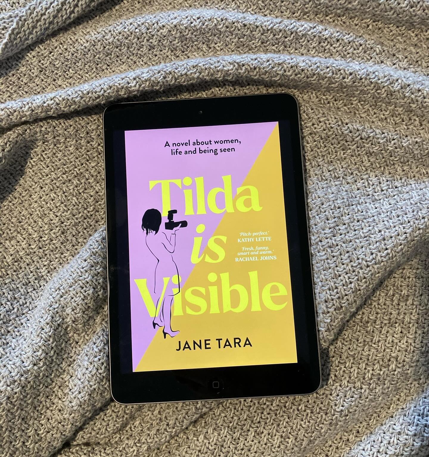 Tilda Is Visible by @authorjanetara 

A cracking read! The premise sucked me in but I was more than happy to stick around once I started. This was funny, heart breaking, poignant, clever&hellip; so many things. 

This is such an interesting take on a