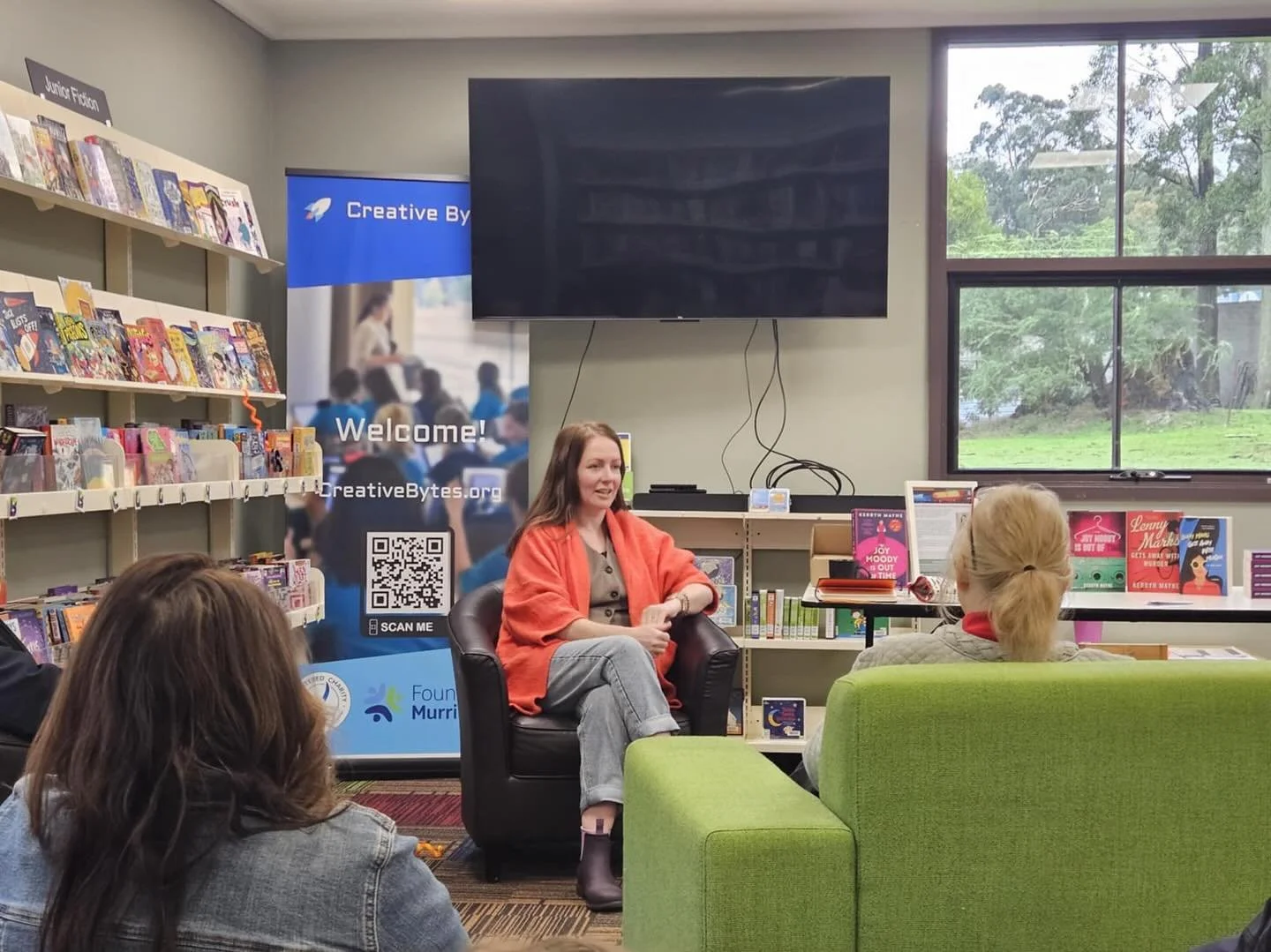 Thanks for a lovely event Kinglake Library. Your roads are winding and a little hair raising, but the cake was amazing and the people delightful. Although, I don&rsquo;t know who thought it was a good idea to bring their 4 kids along? But I suppose t